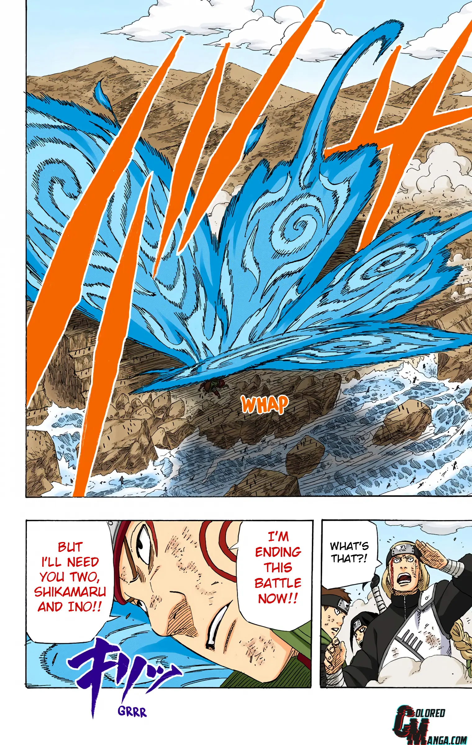 Naruto Colored Manga Online, chapter 534, page 11
