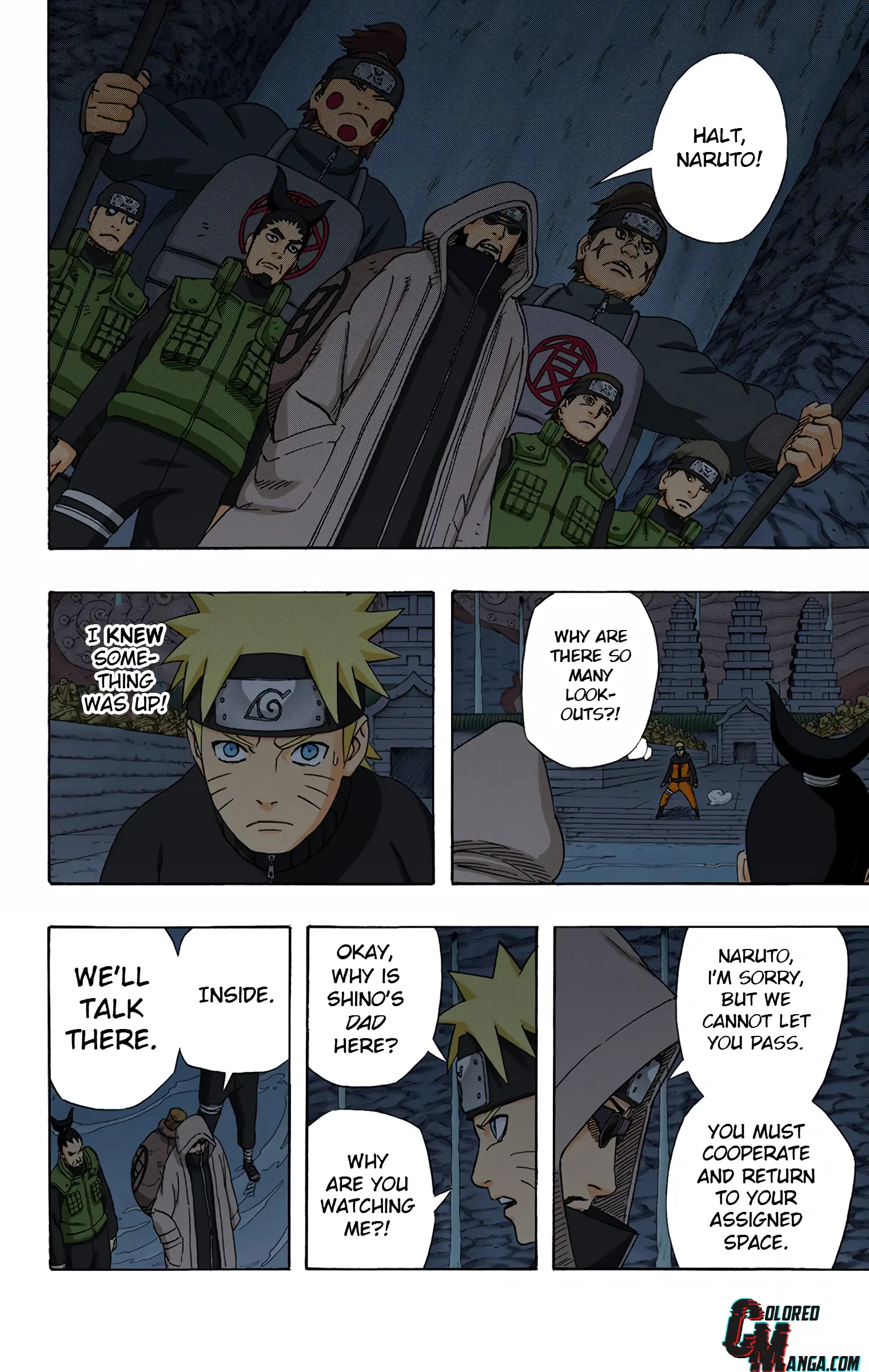 Naruto Colored Manga Online, chapter 534, page 15