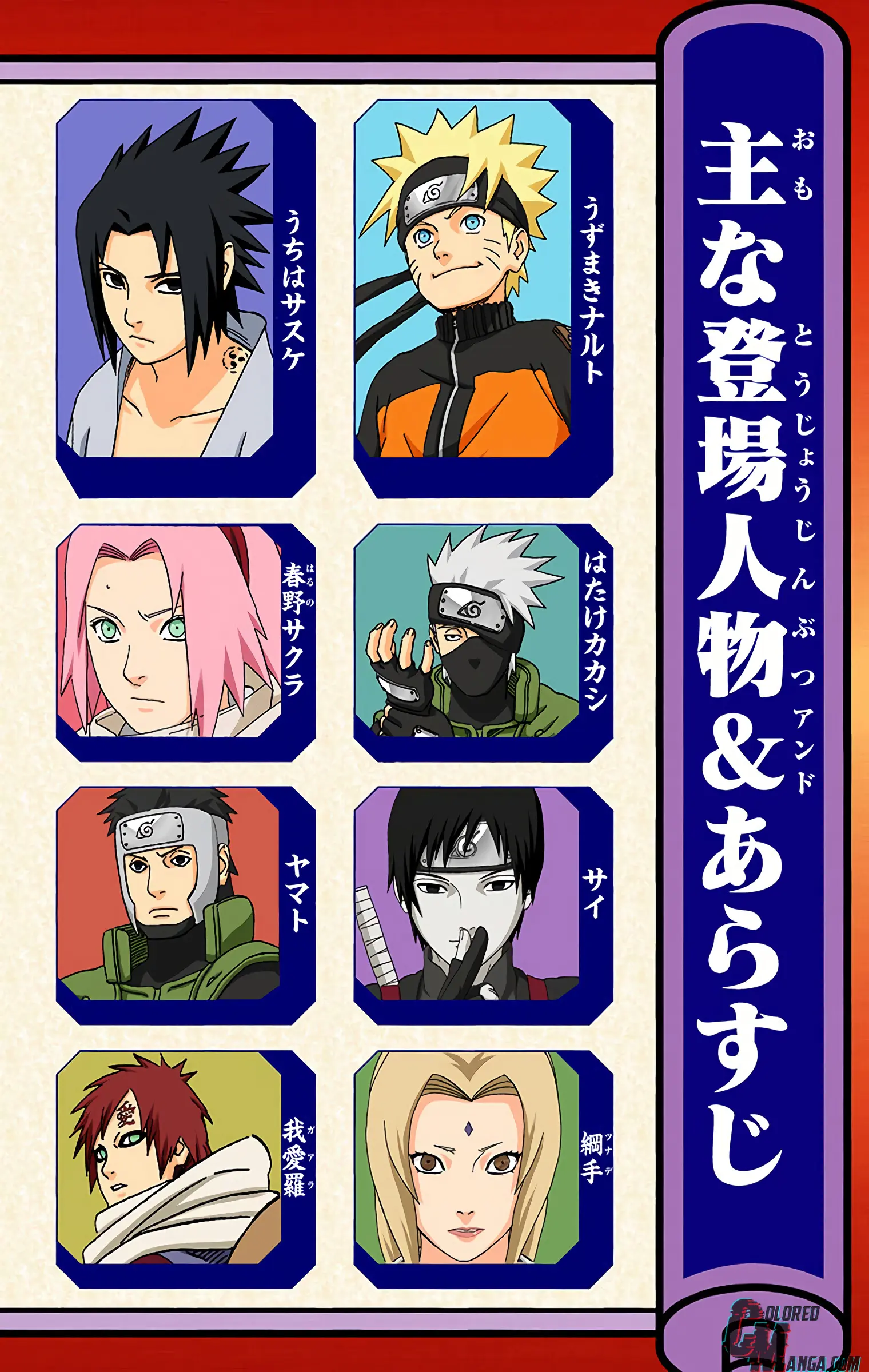 Naruto Colored Manga Online, chapter 535, page 4