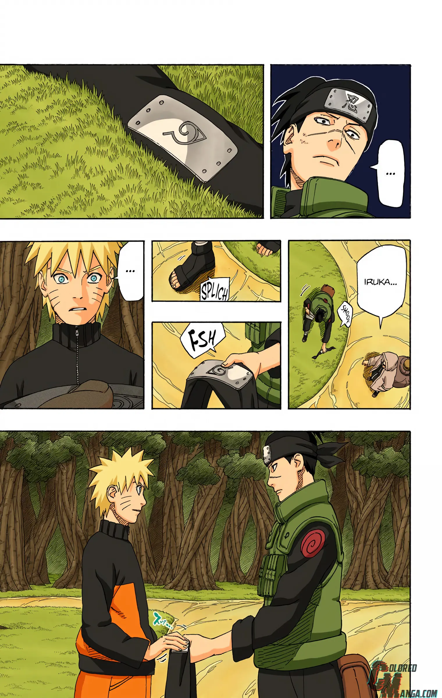 Naruto Colored Manga Online, chapter 535, page 19