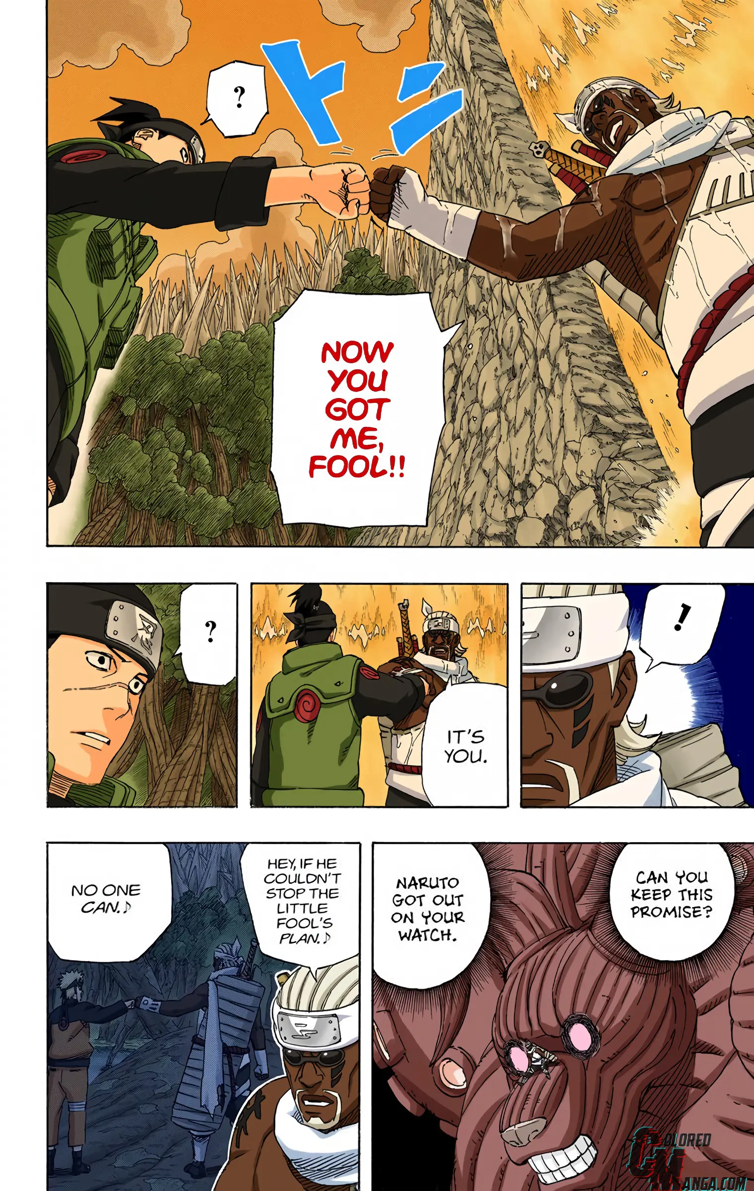 Naruto Colored Manga Online, chapter 536, page 2