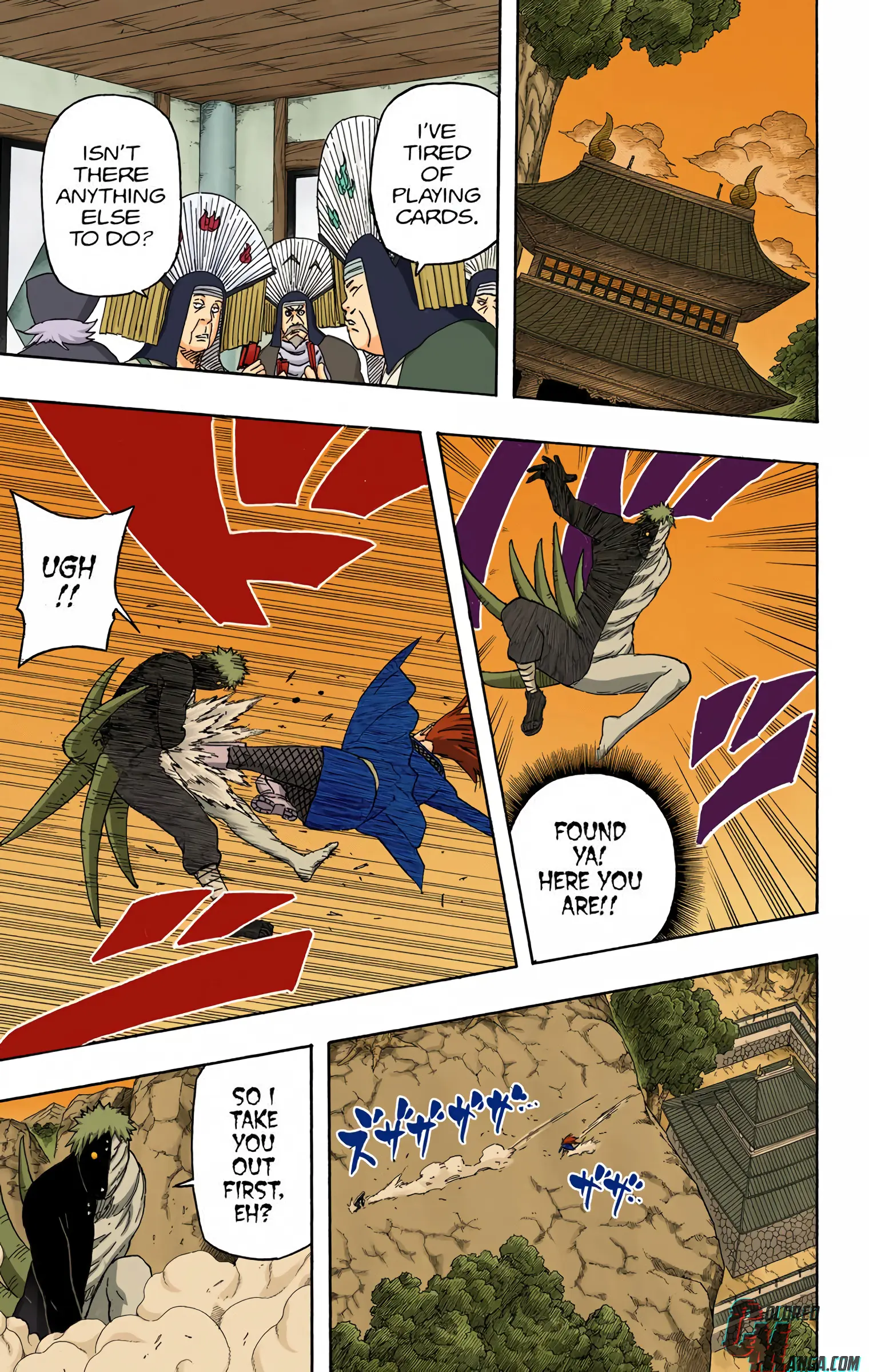 Naruto Colored Manga Online, chapter 536, page 5