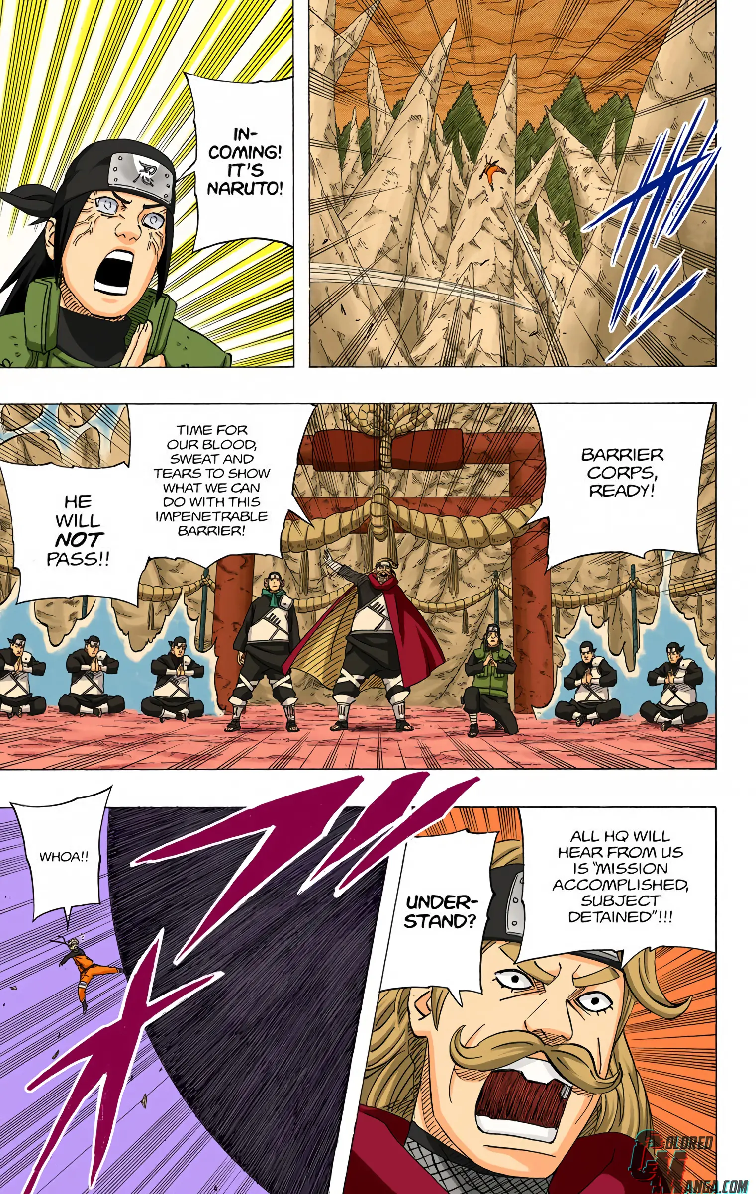 Naruto Colored Manga Online, chapter 536, page 7