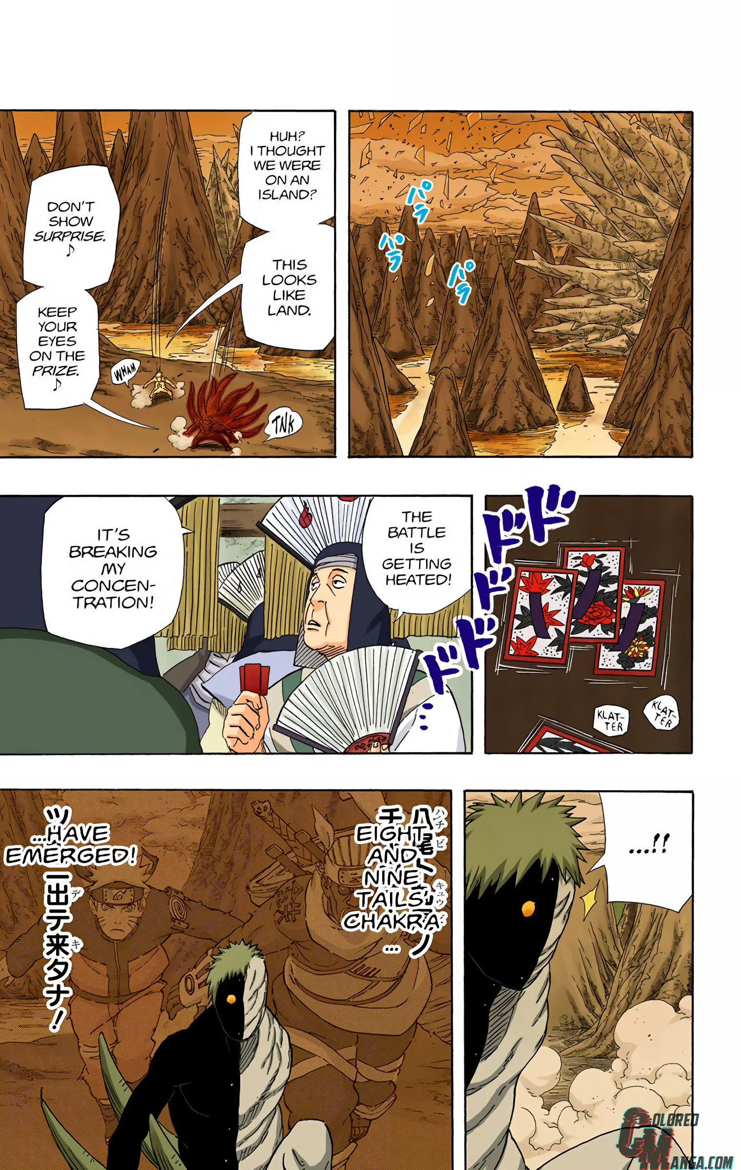 Naruto Colored Manga Online, chapter 536, page 11