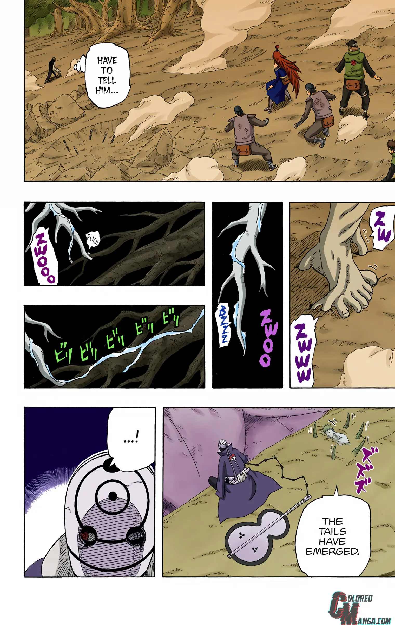 Naruto Colored Manga Online, chapter 536, page 12