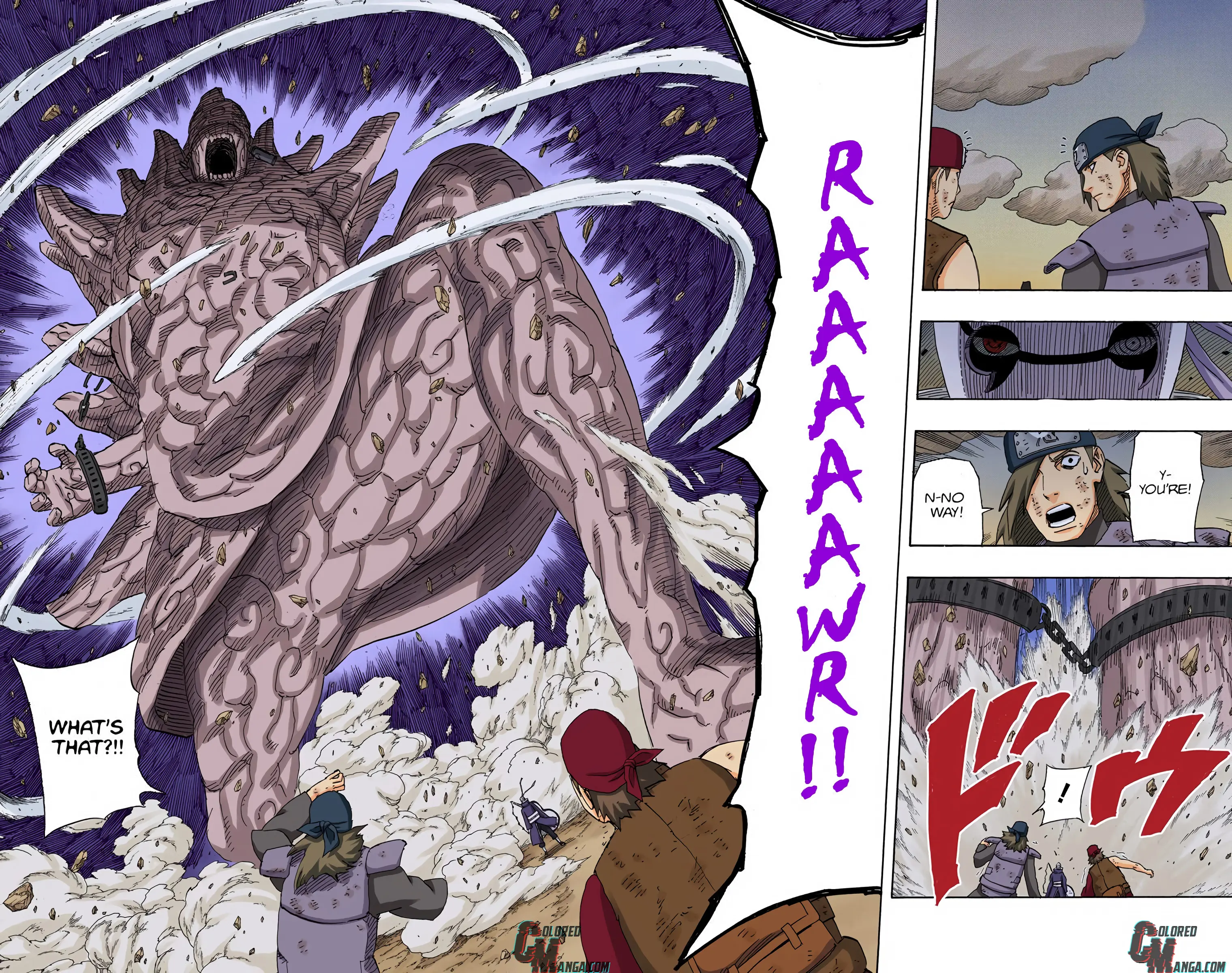 Naruto Colored Manga Online, chapter 536, page 16