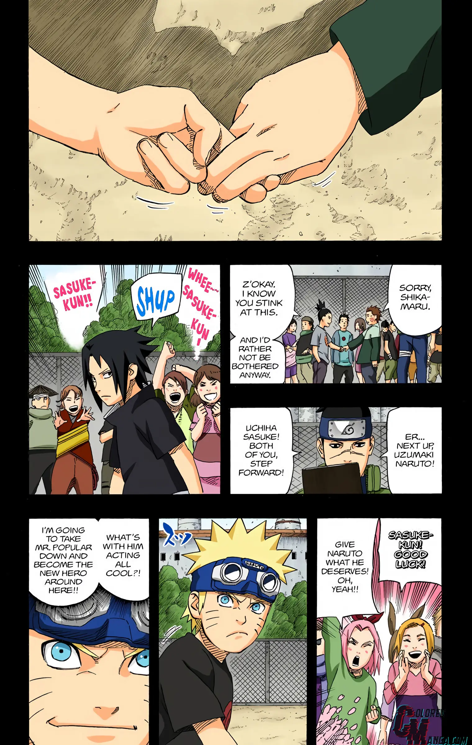 Naruto Colored Manga Online, chapter 538, page 8