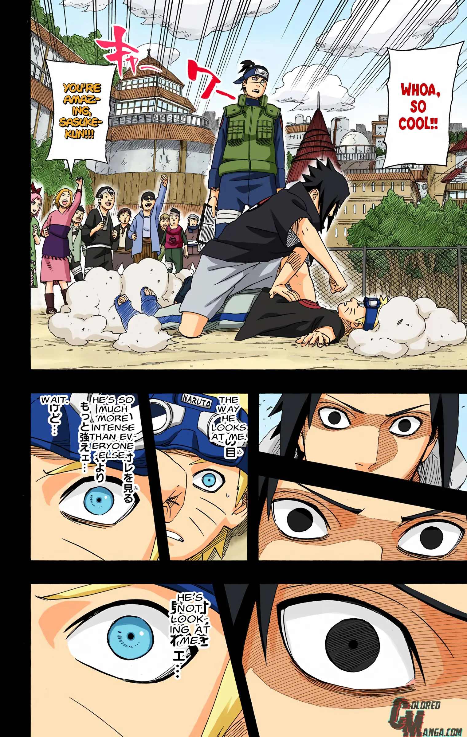 Naruto Colored Manga Online, chapter 538, page 12