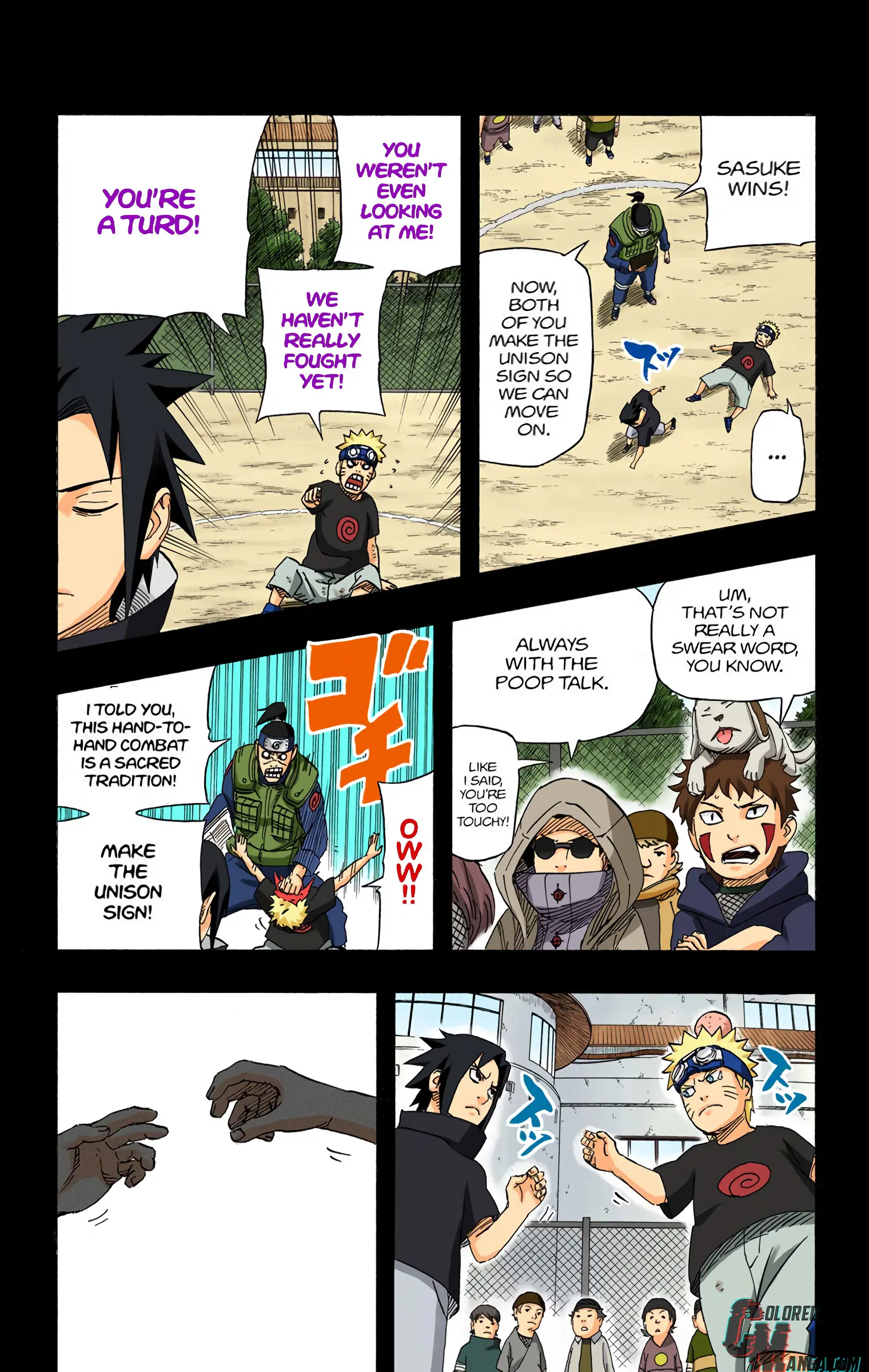 Naruto Colored Manga Online, chapter 538, page 13
