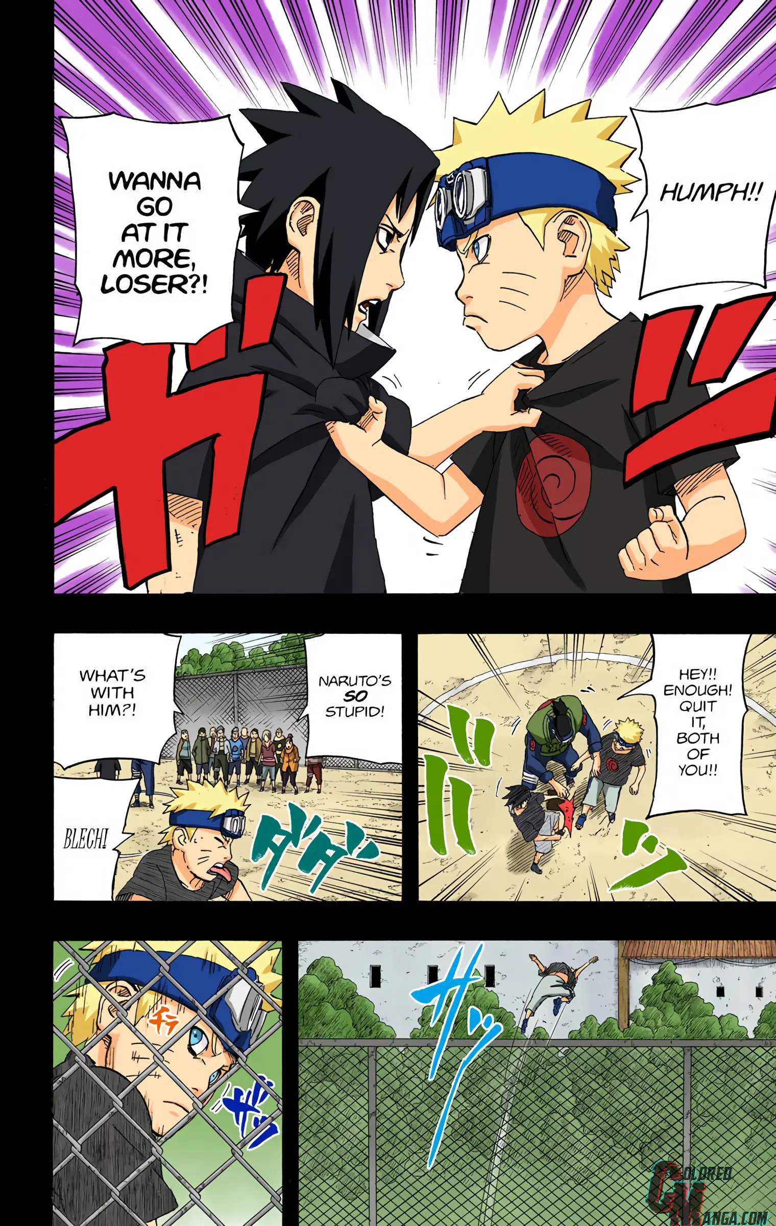 Naruto Colored Manga Online, chapter 538, page 14