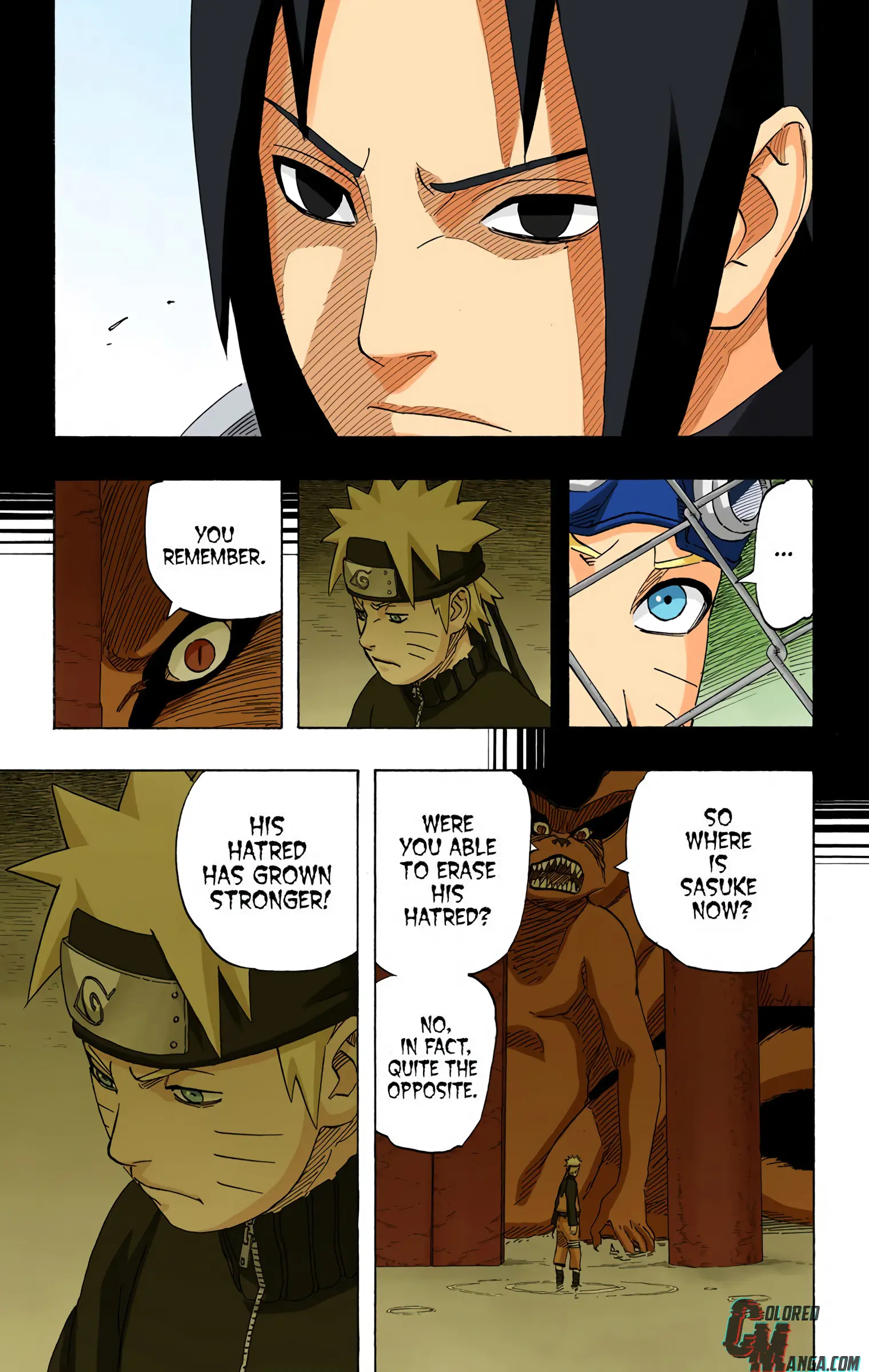 Naruto Colored Manga Online, chapter 538, page 15