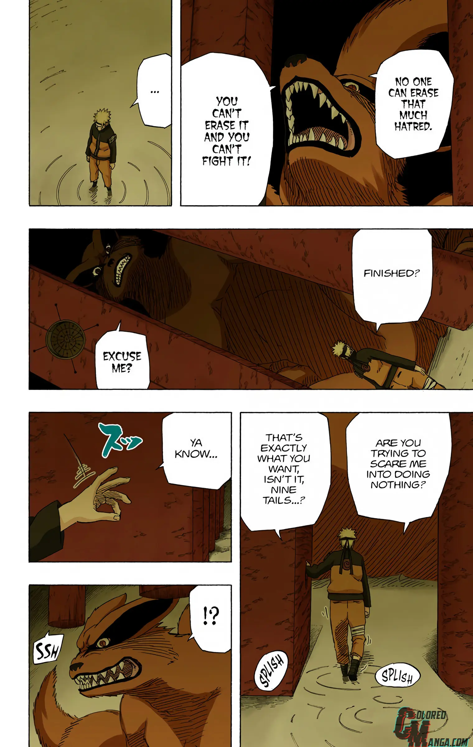 Naruto Colored Manga Online, chapter 538, page 16
