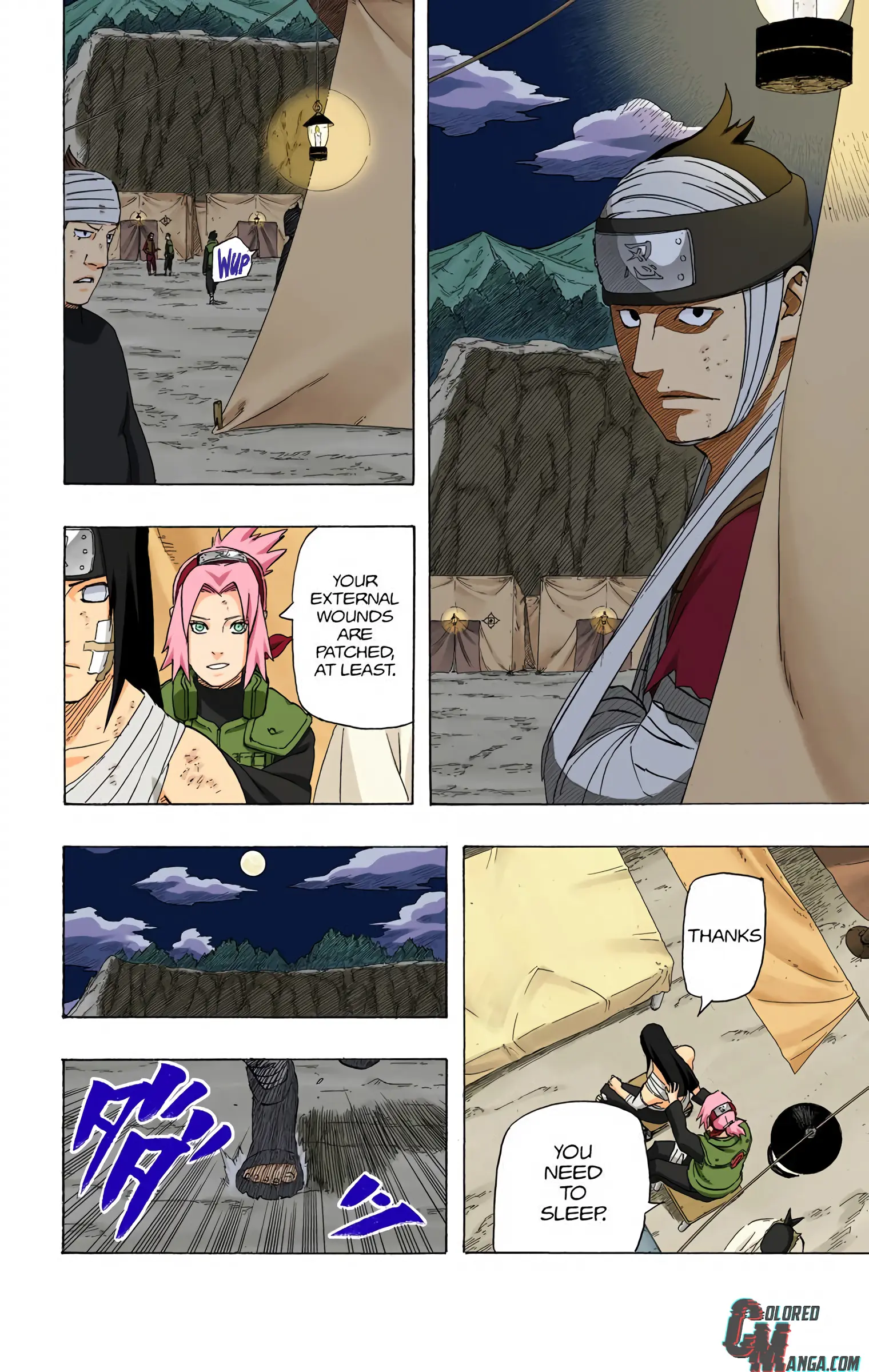 Naruto Colored Manga Online, chapter 539, page 8