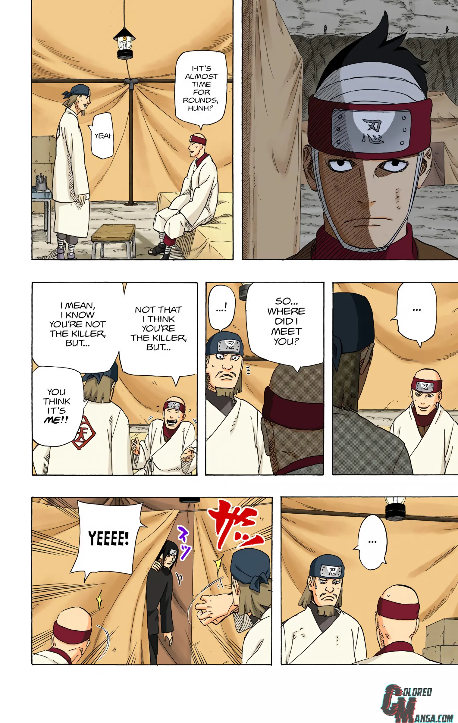 Naruto Colored Manga Online, chapter 539, page 14