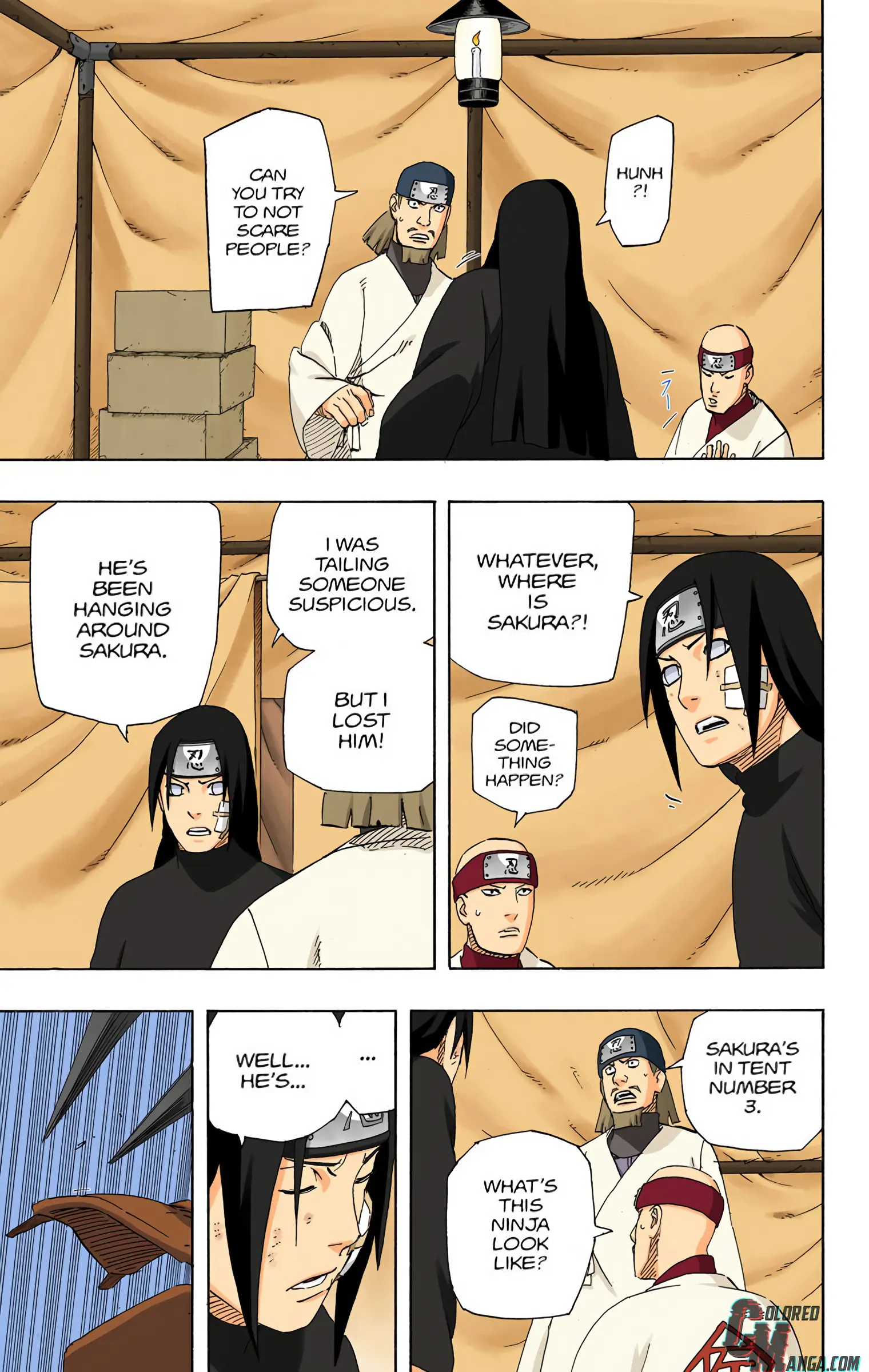 Naruto Colored Manga Online, chapter 539, page 15