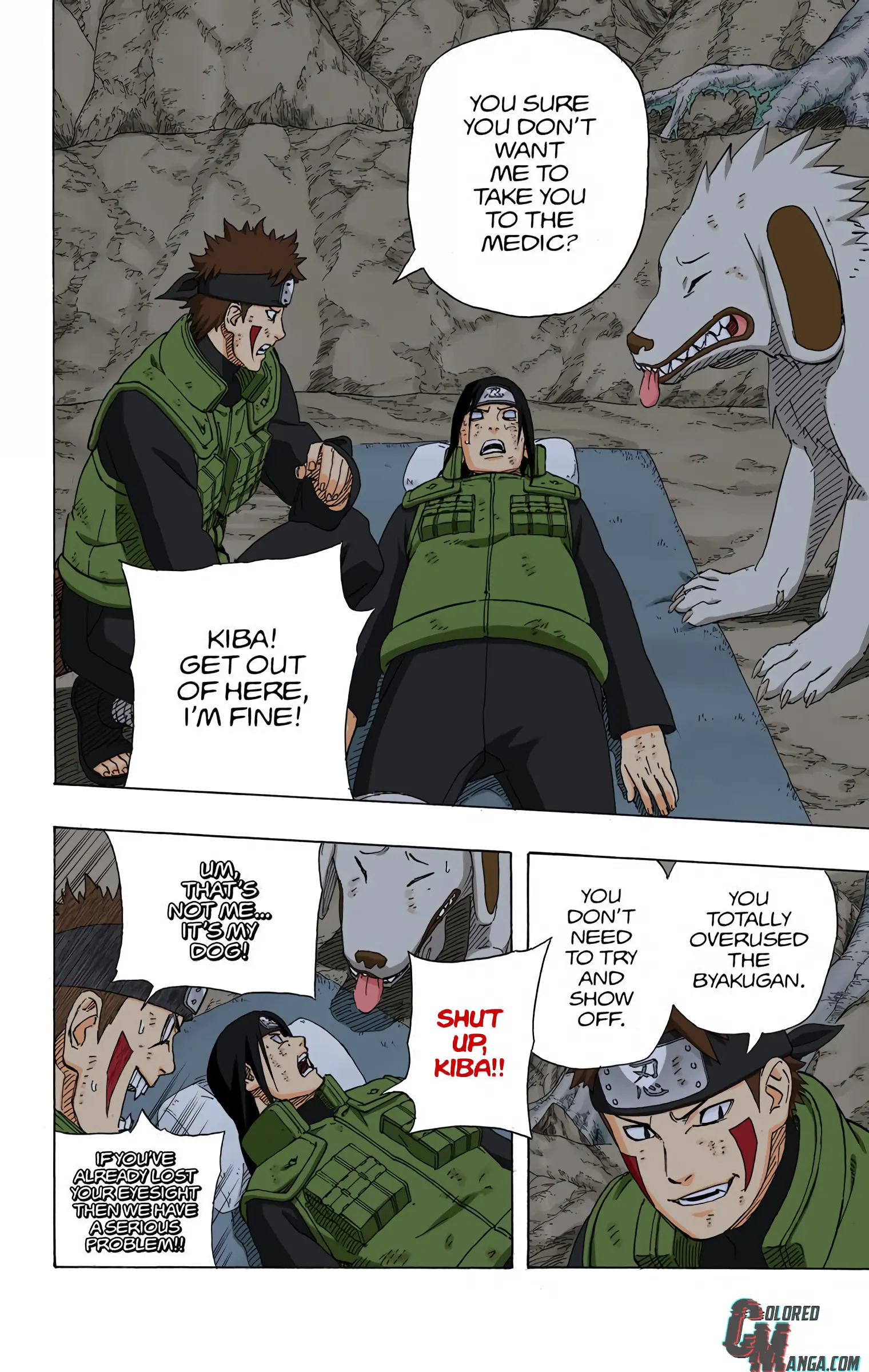 Naruto Colored Manga Online, chapter 540, page 4