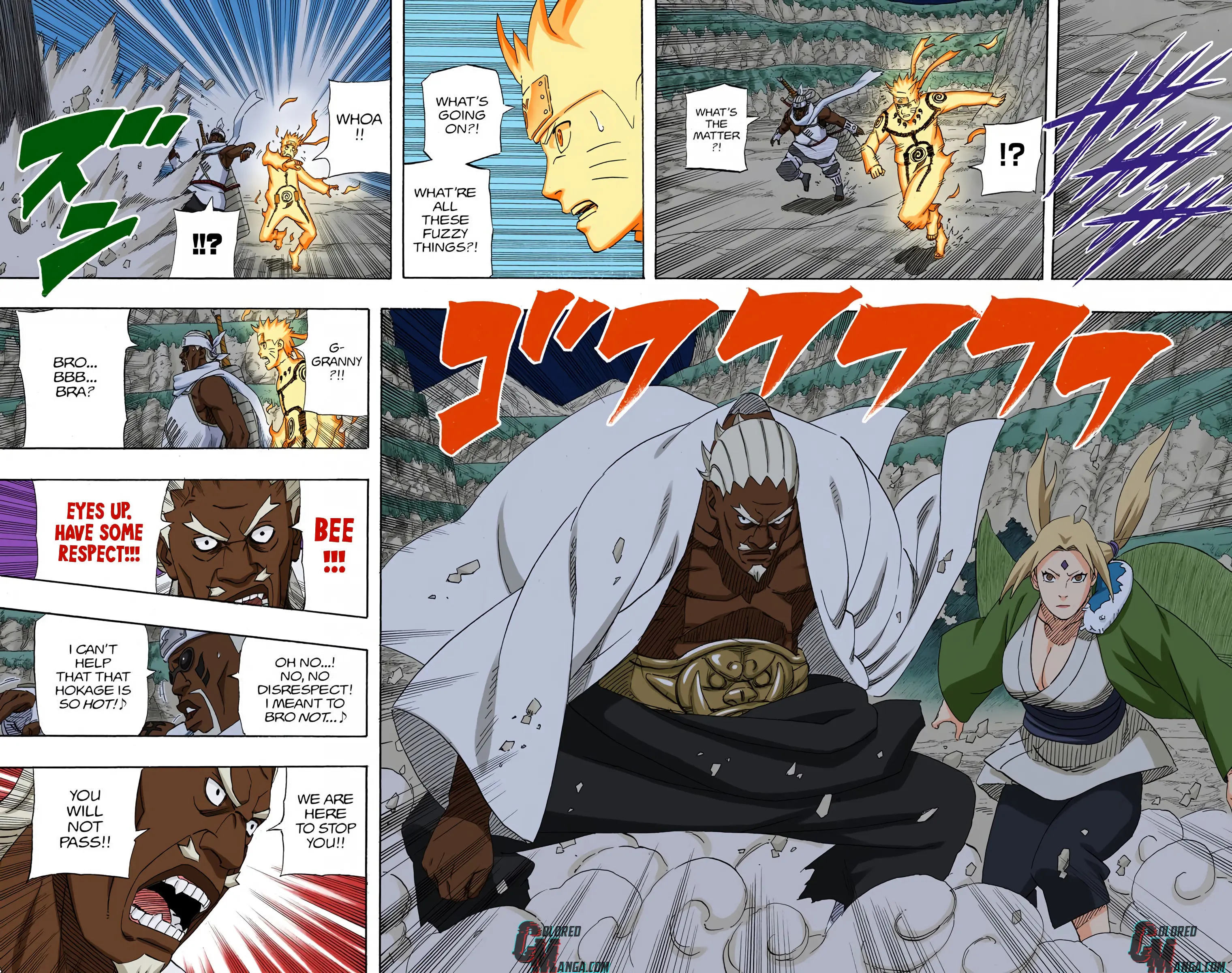 Naruto Colored Manga Online, chapter 540, page 15