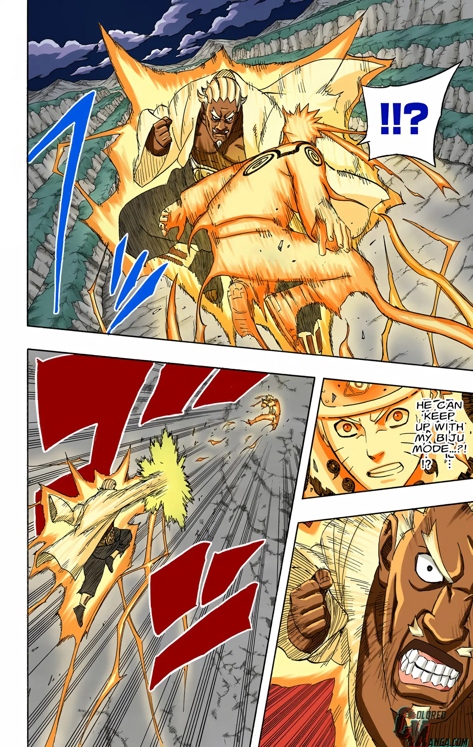 Naruto Colored Manga Online, chapter 541, page 6