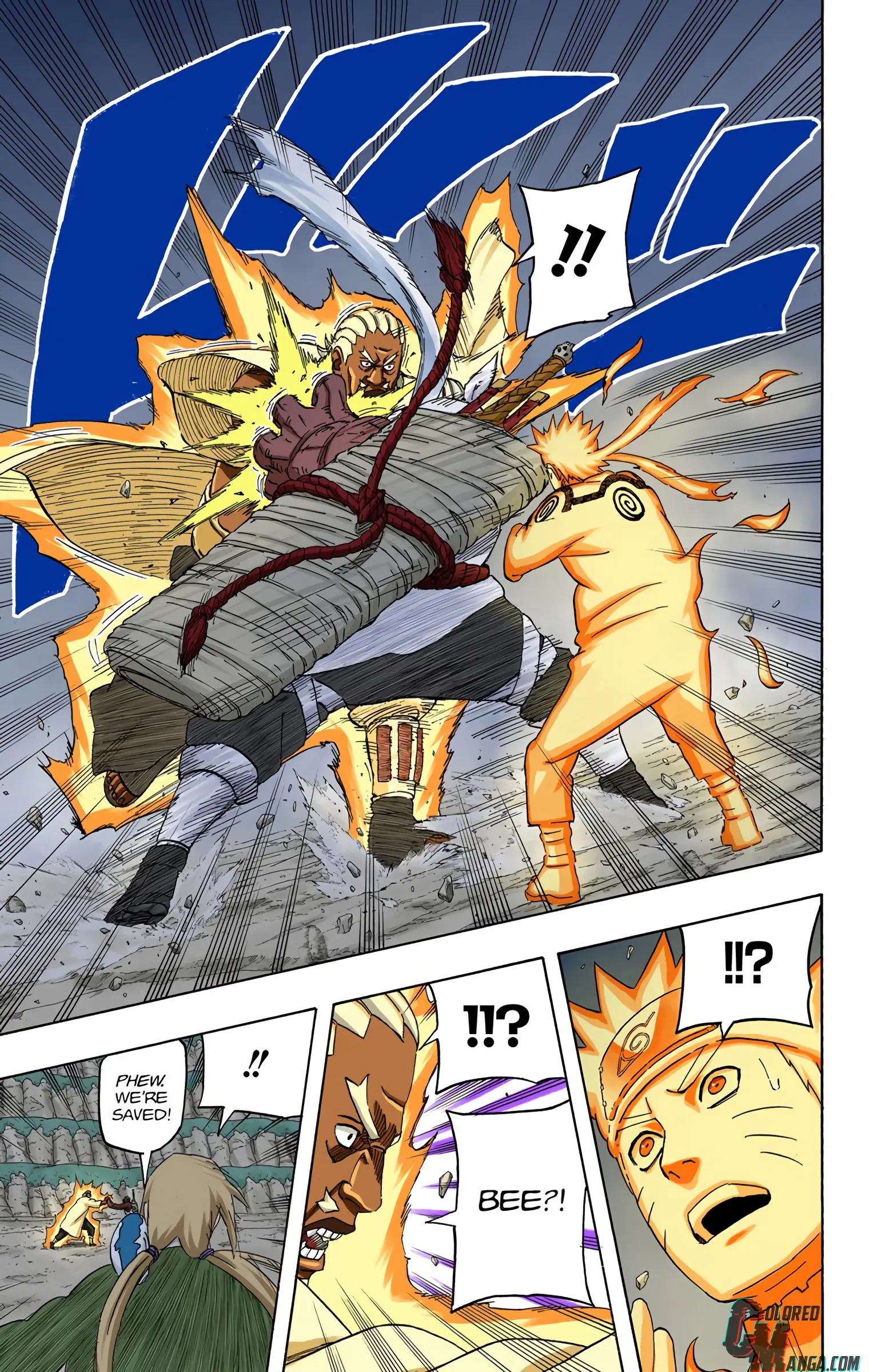 Naruto Colored Manga Online, chapter 541, page 12