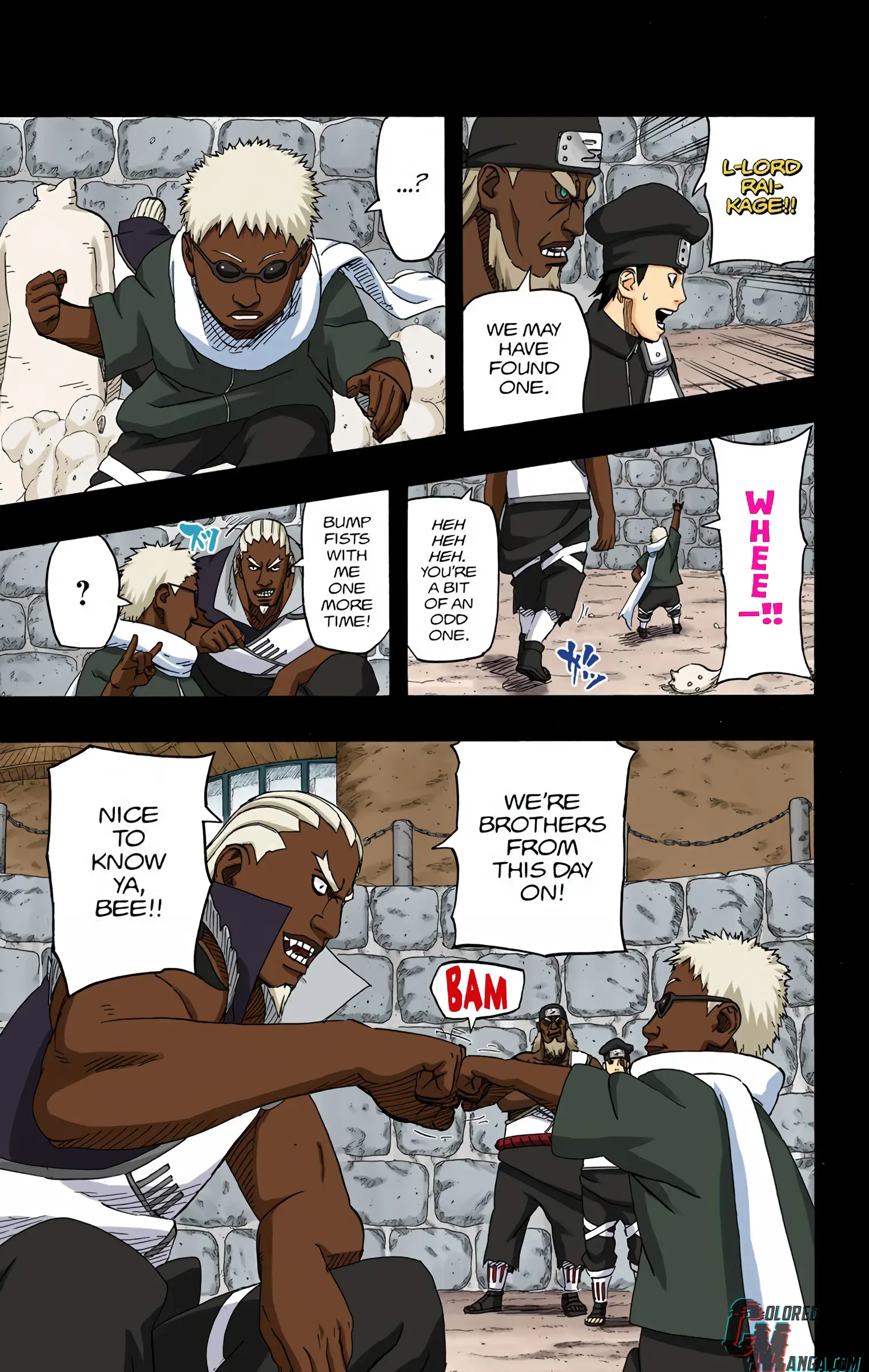Naruto Colored Manga Online, chapter 541, page 18