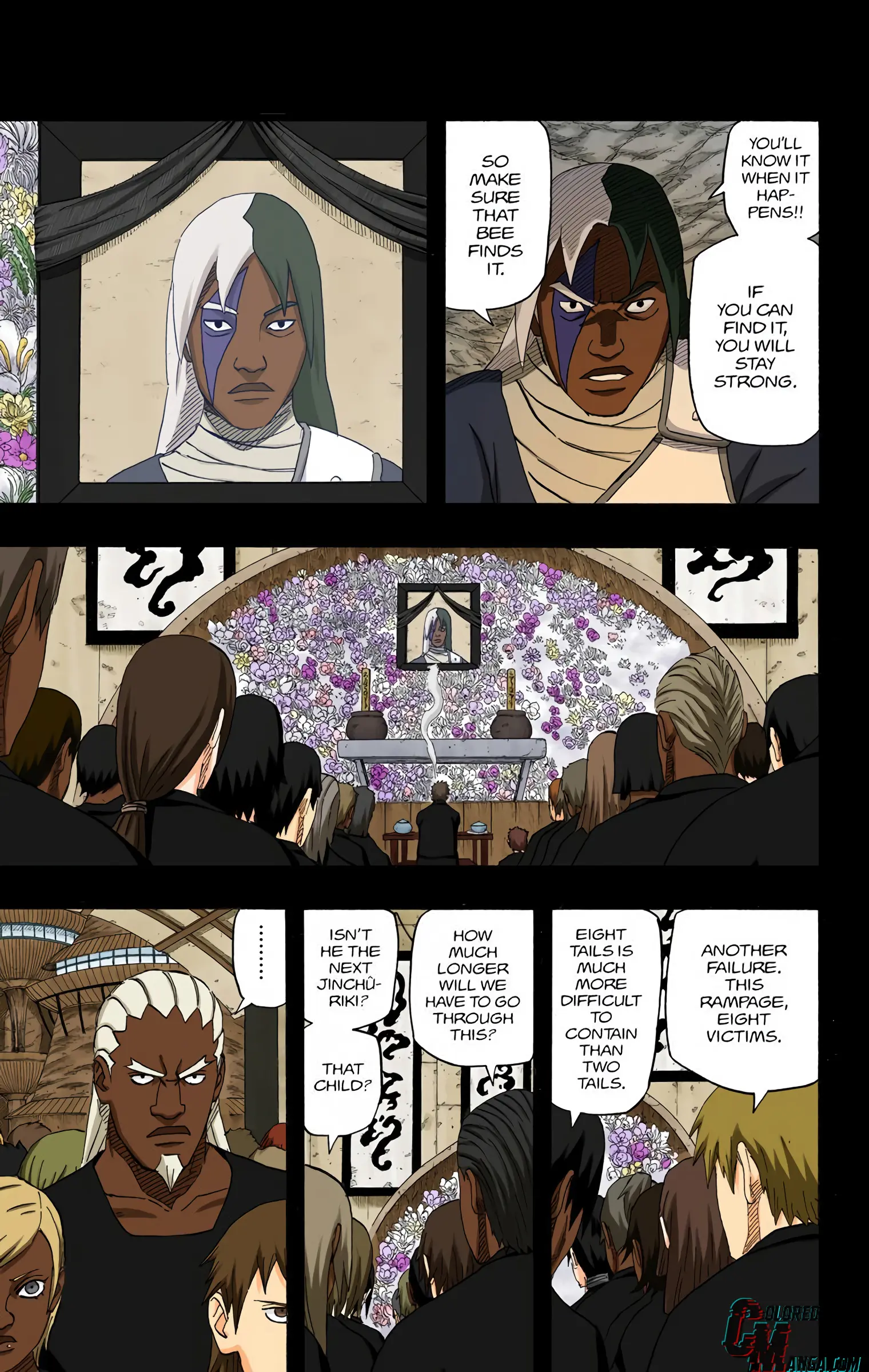 Naruto Colored Manga Online, chapter 542, page 5