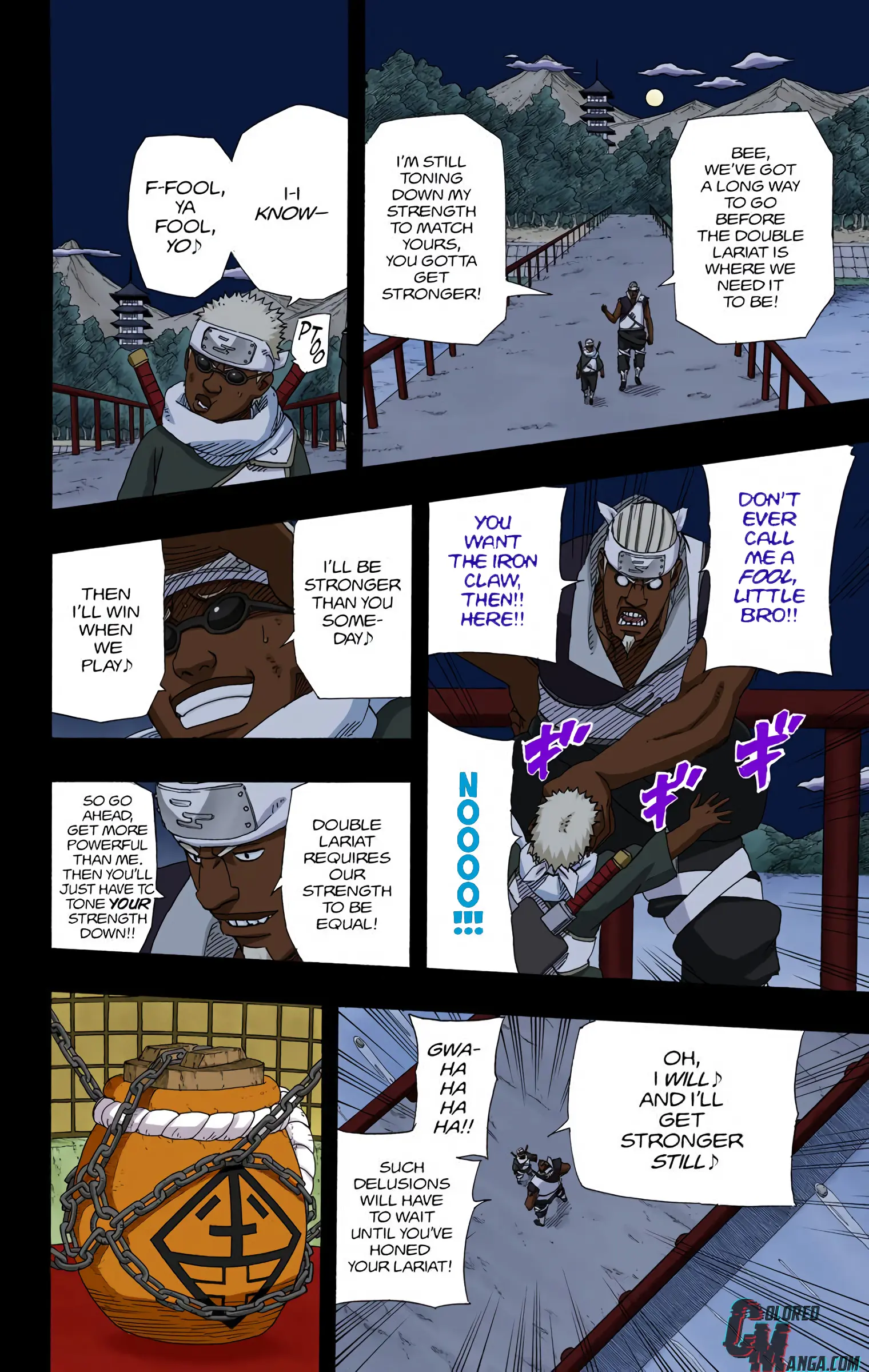 Naruto Colored Manga Online, chapter 542, page 8