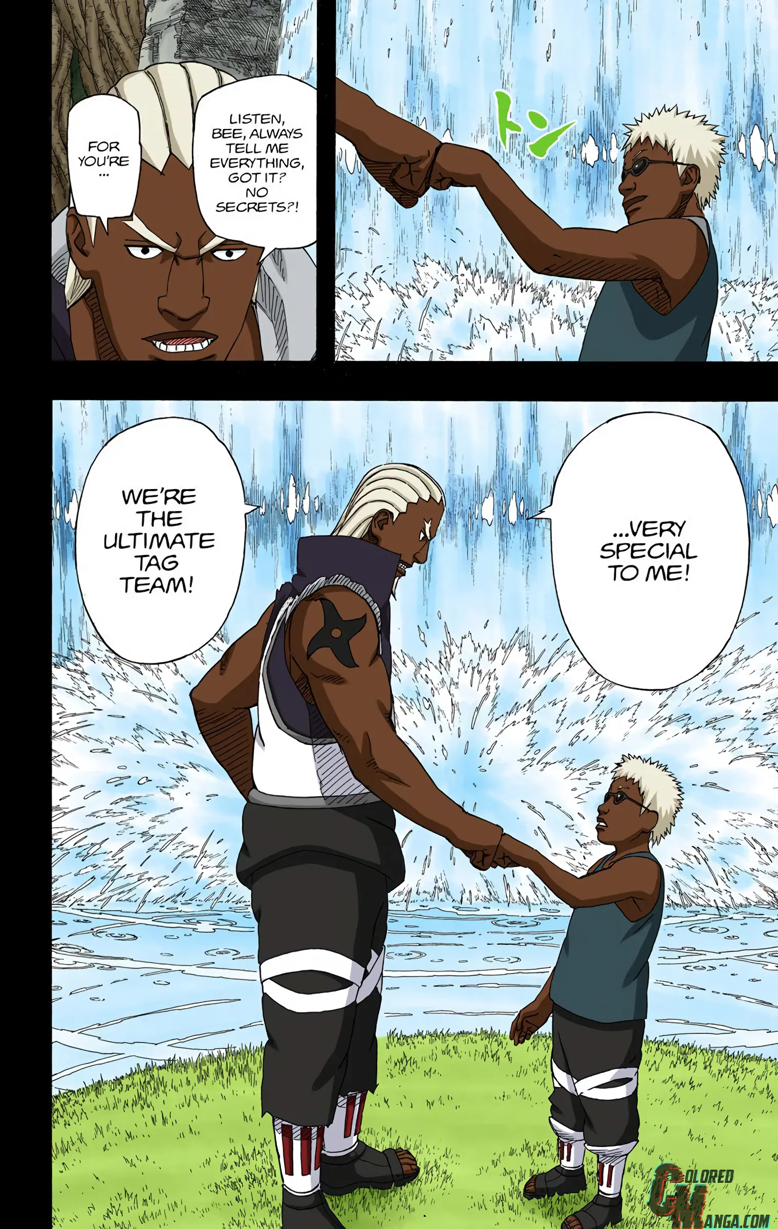 Naruto Colored Manga Online, chapter 542, page 10