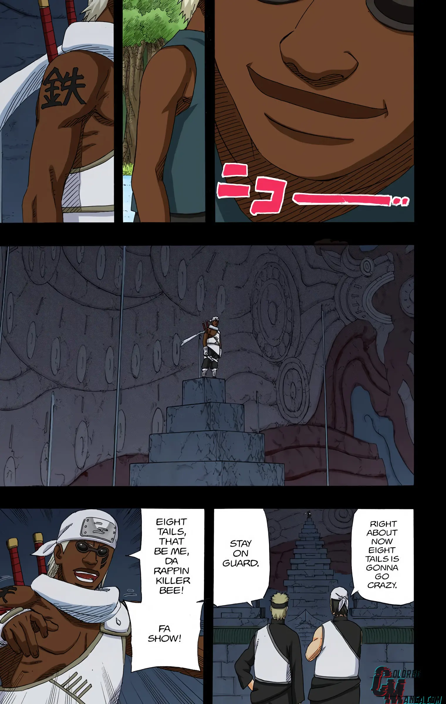 Naruto Colored Manga Online, chapter 542, page 11