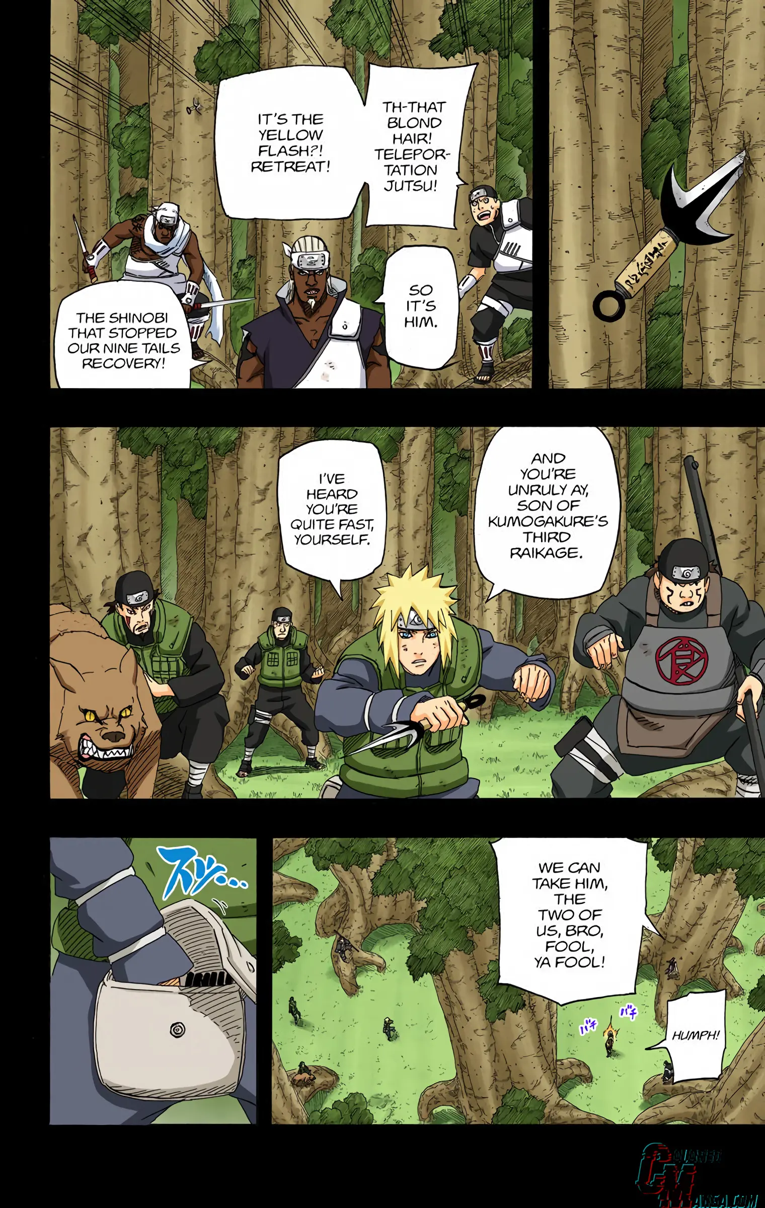 Naruto Colored Manga Online, chapter 542, page 12