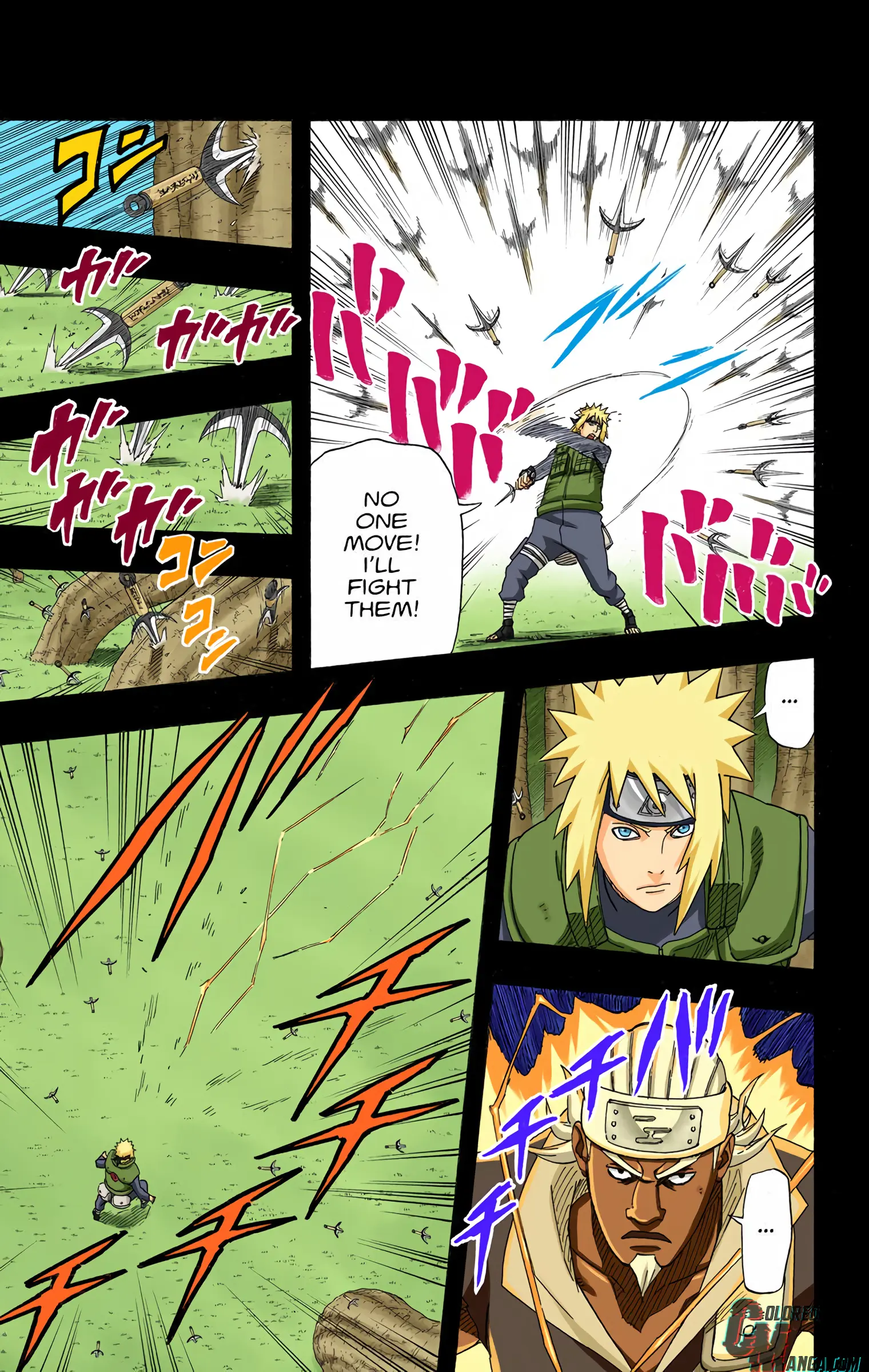 Naruto Colored Manga Online, chapter 542, page 13