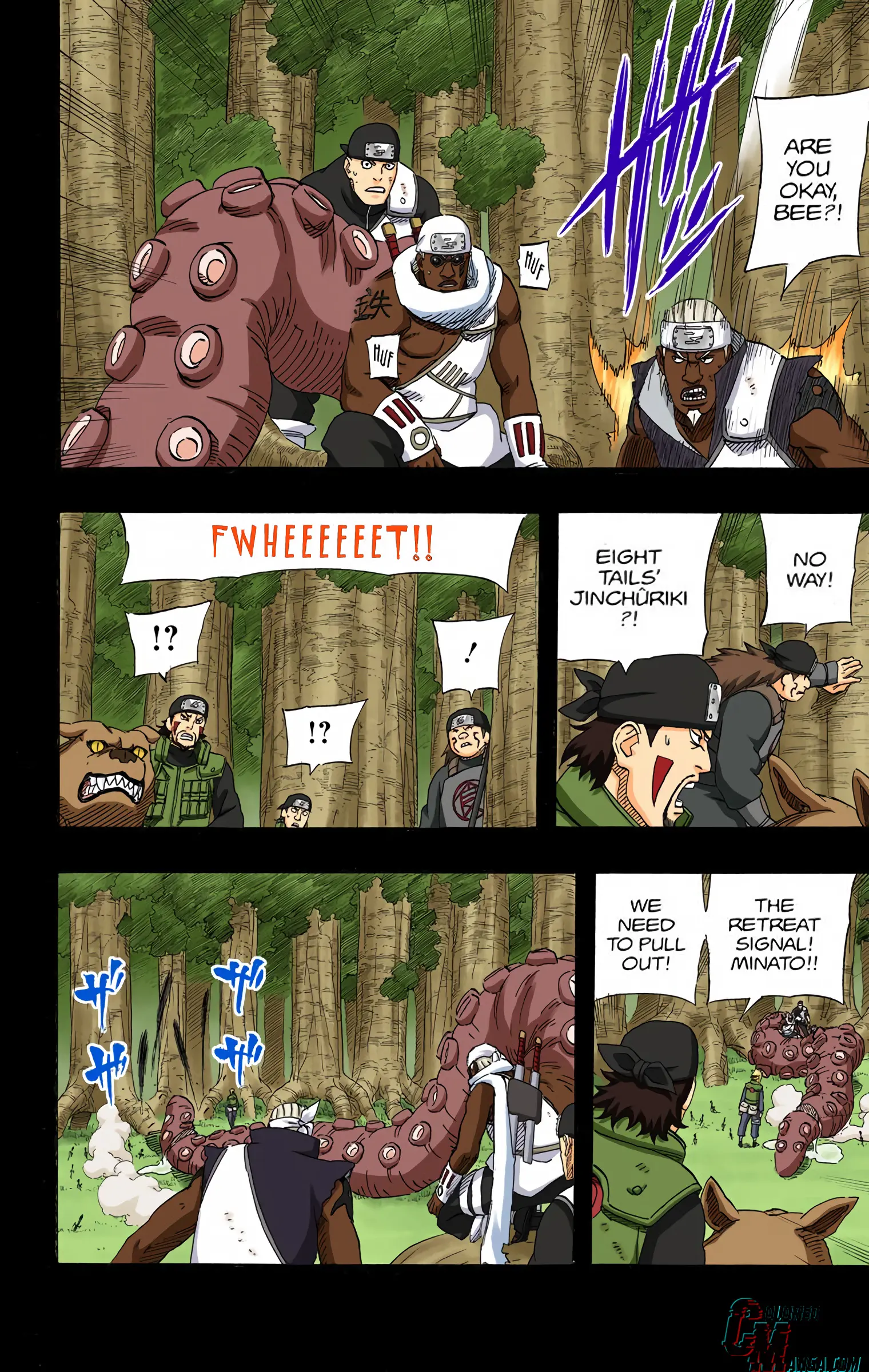 Naruto Colored Manga Online, chapter 542, page 16