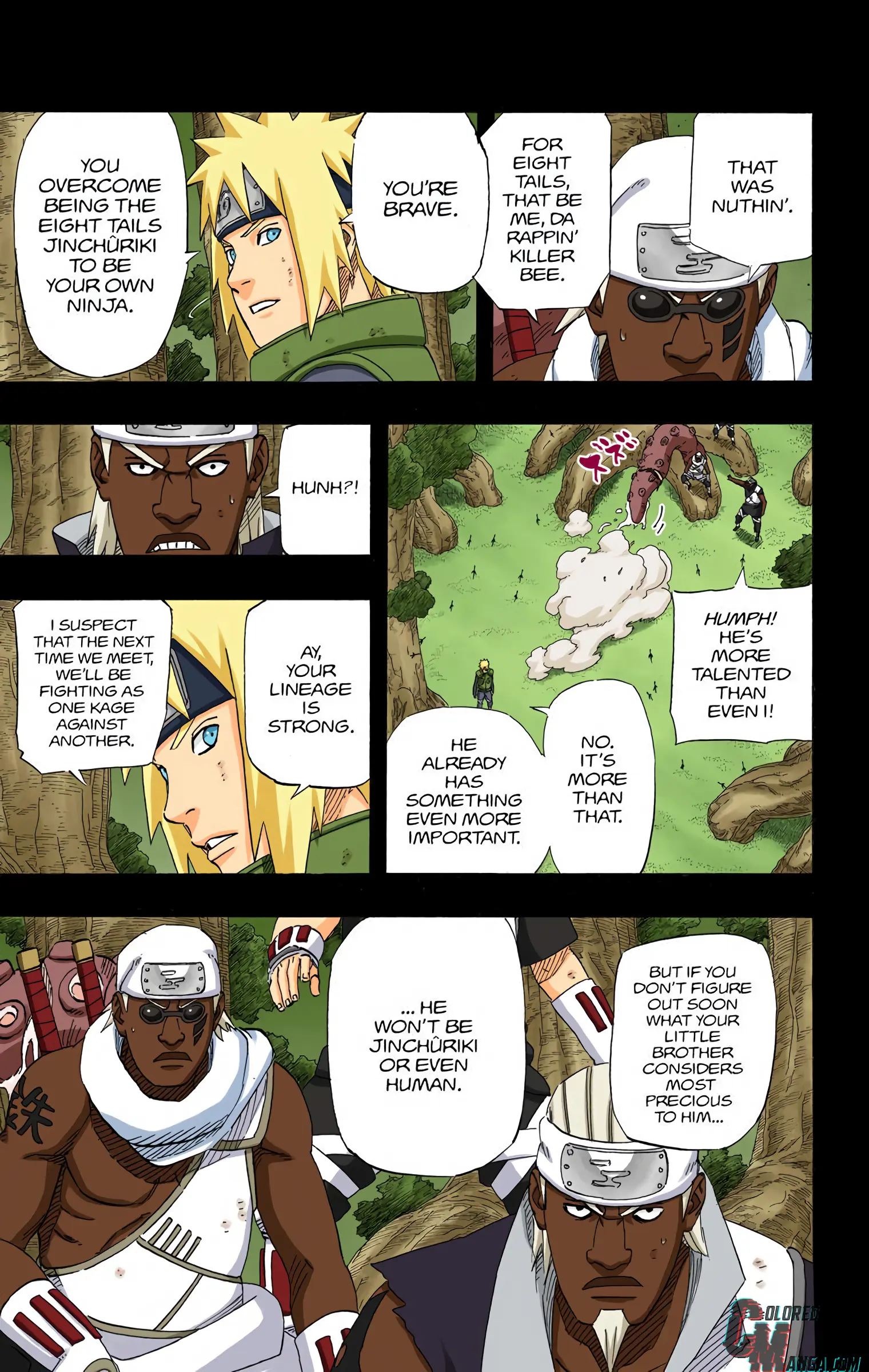 Naruto Colored Manga Online, chapter 542, page 17