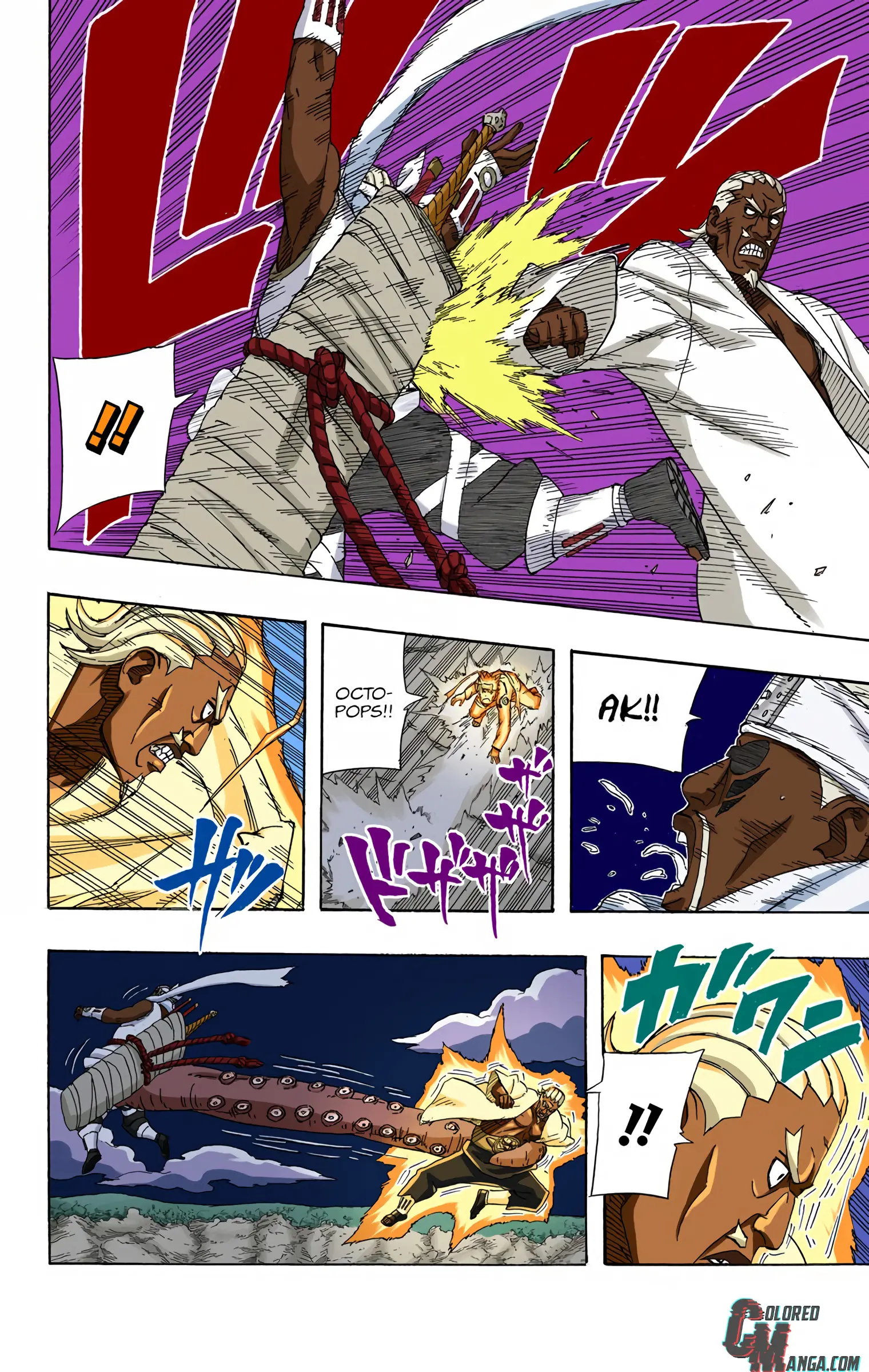 Naruto Colored Manga Online, chapter 543, page 6