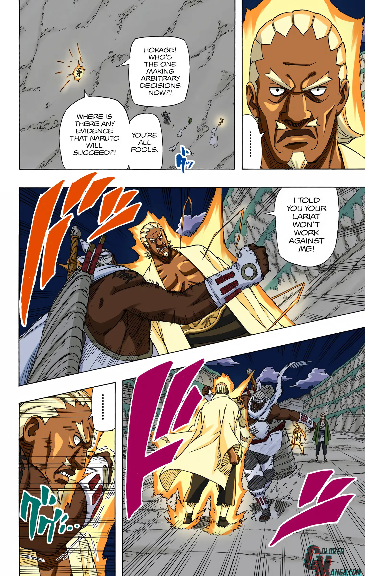 Naruto Colored Manga Online, chapter 543, page 10