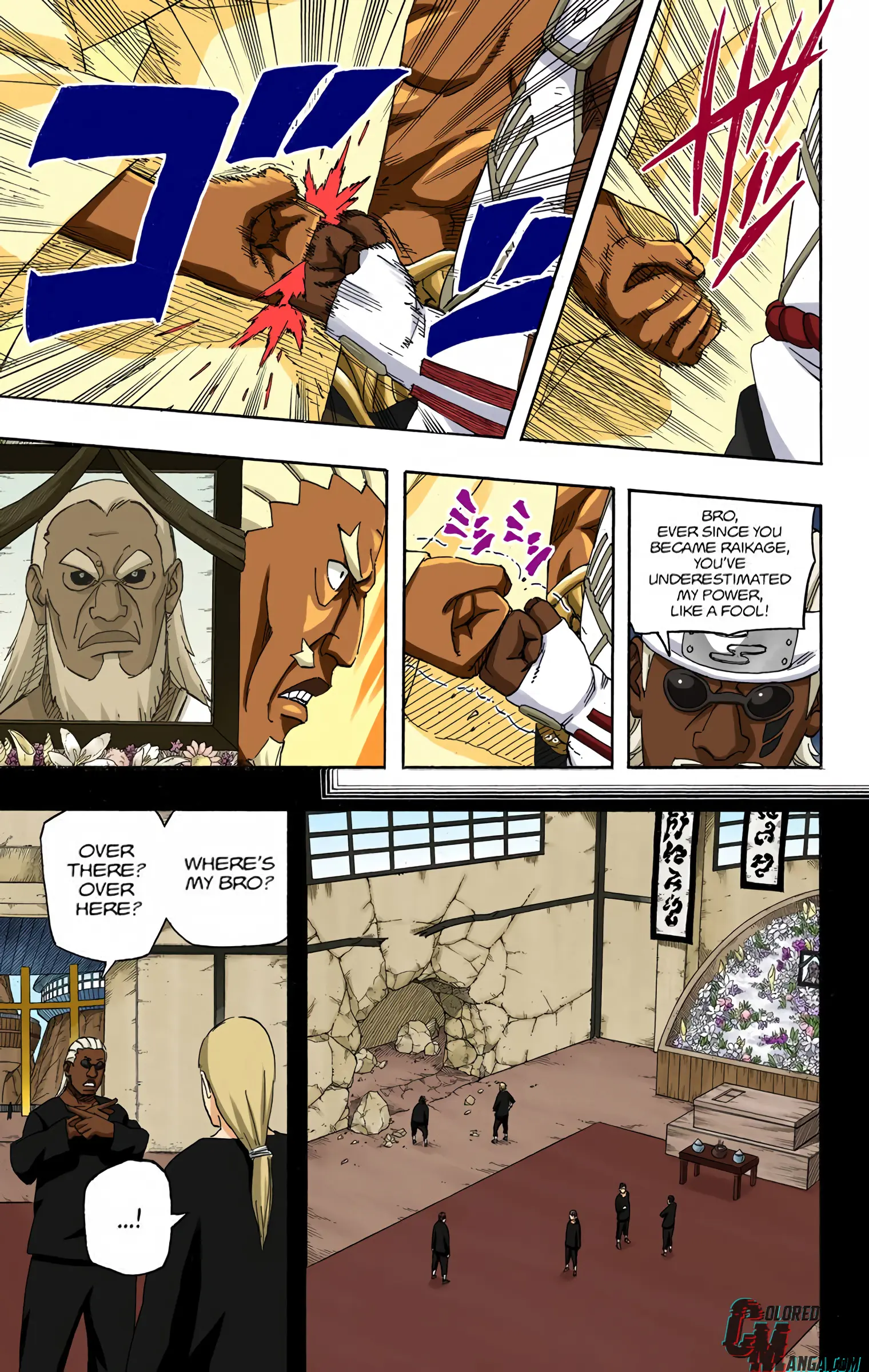Naruto Colored Manga Online, chapter 543, page 11