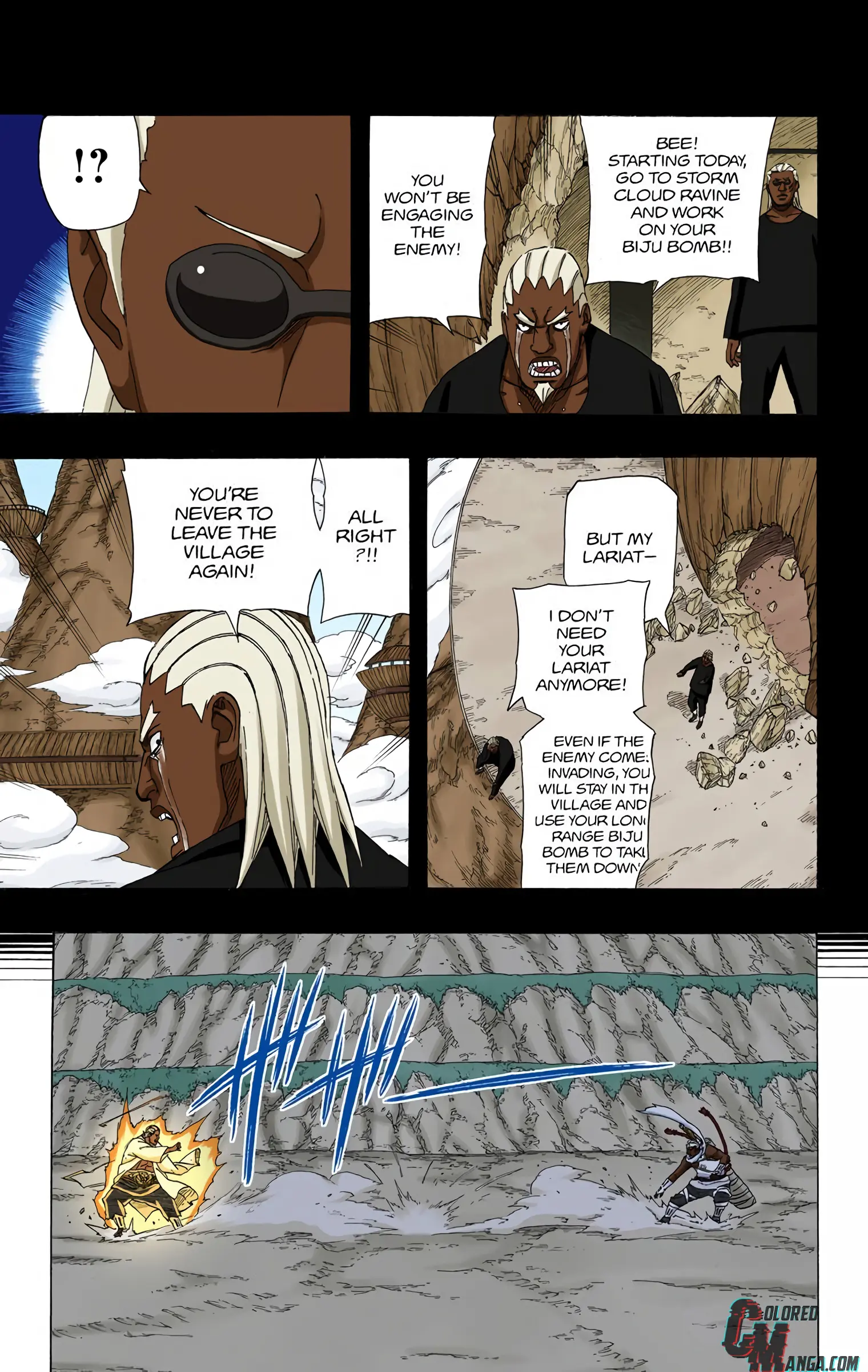 Naruto Colored Manga Online, chapter 543, page 13