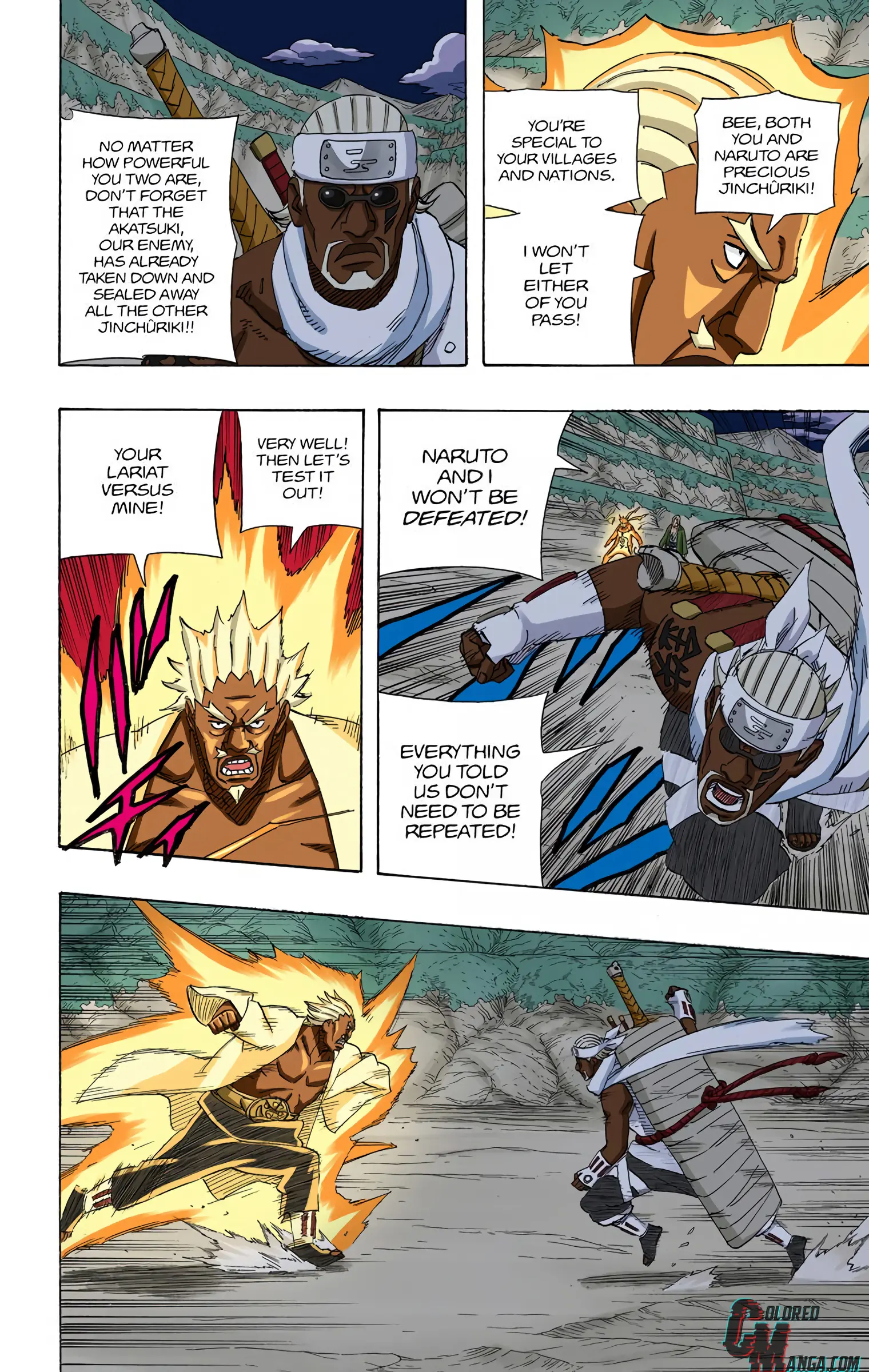 Naruto Colored Manga Online, chapter 543, page 14