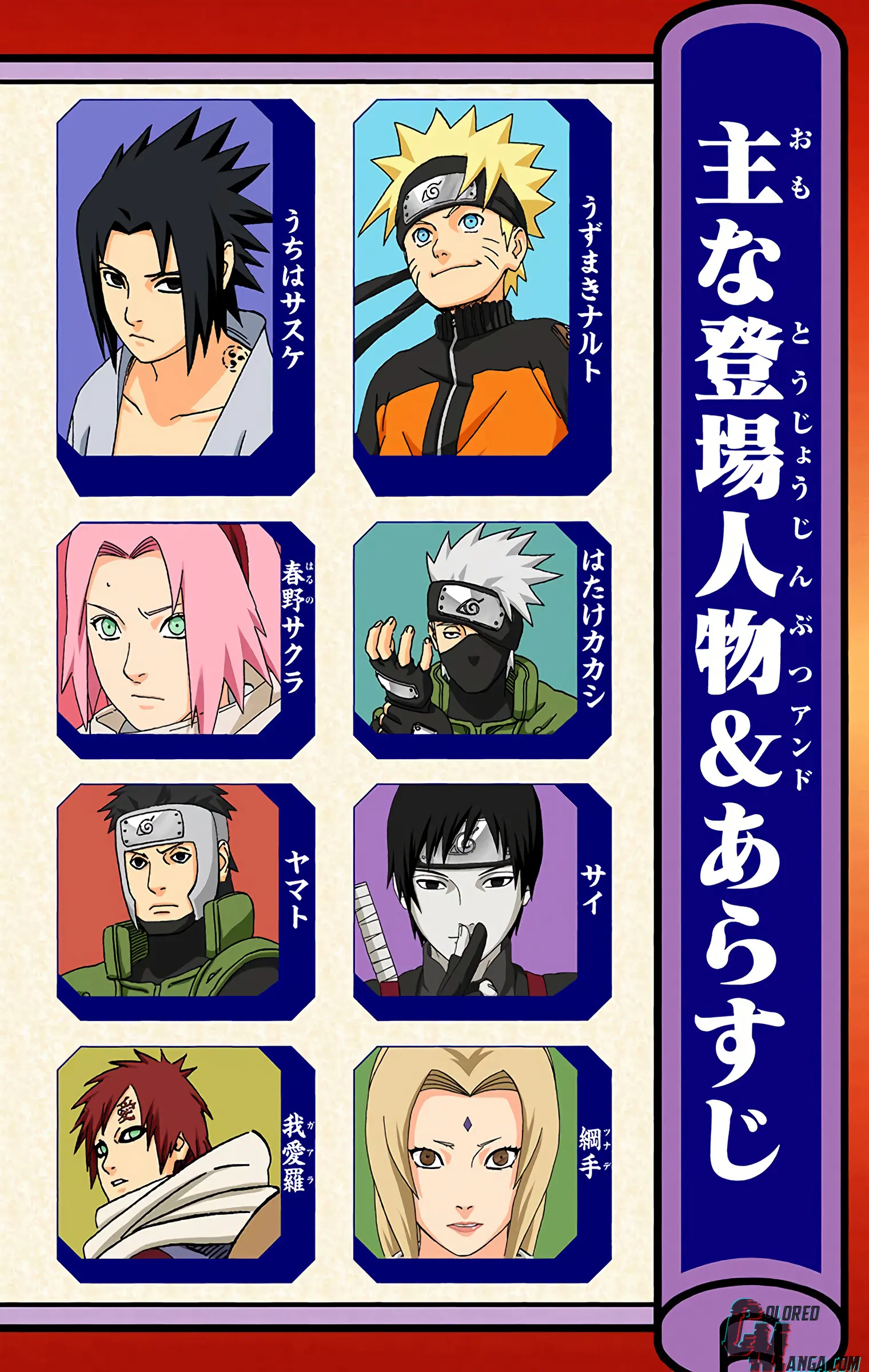 Naruto Colored Manga Online, chapter 545, page 4
