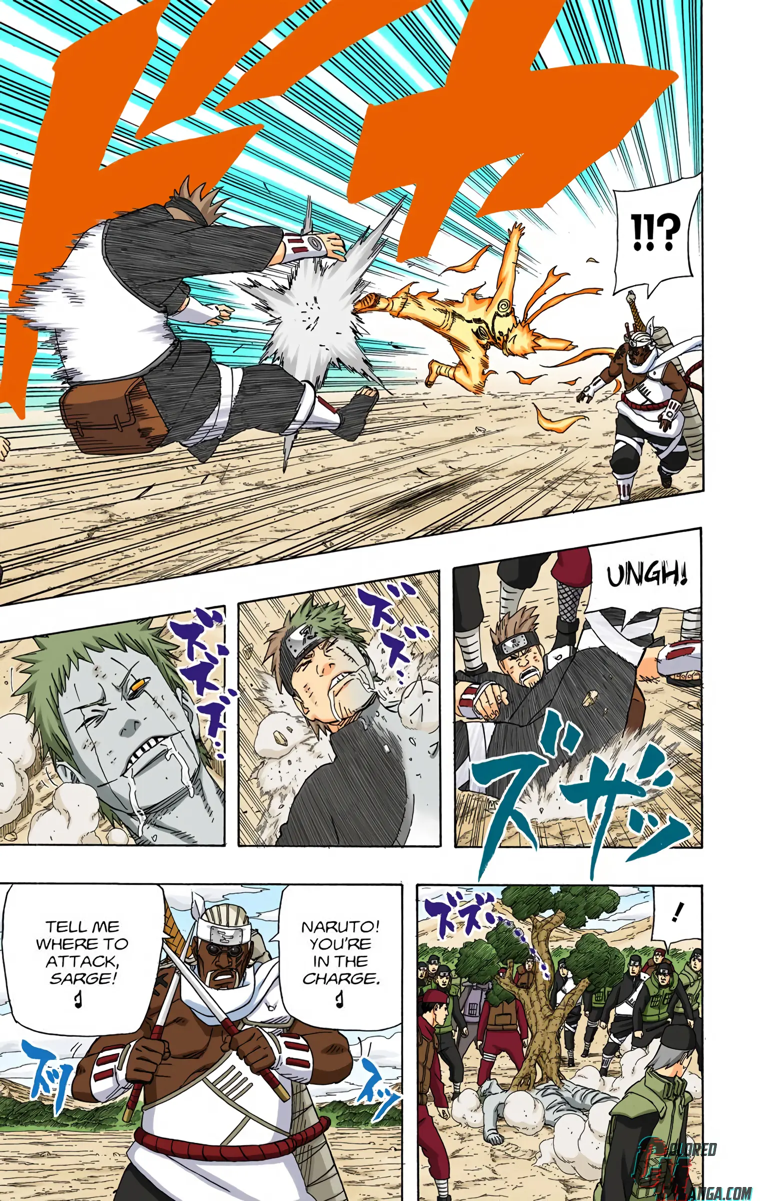 Naruto Colored Manga Online, chapter 545, page 17