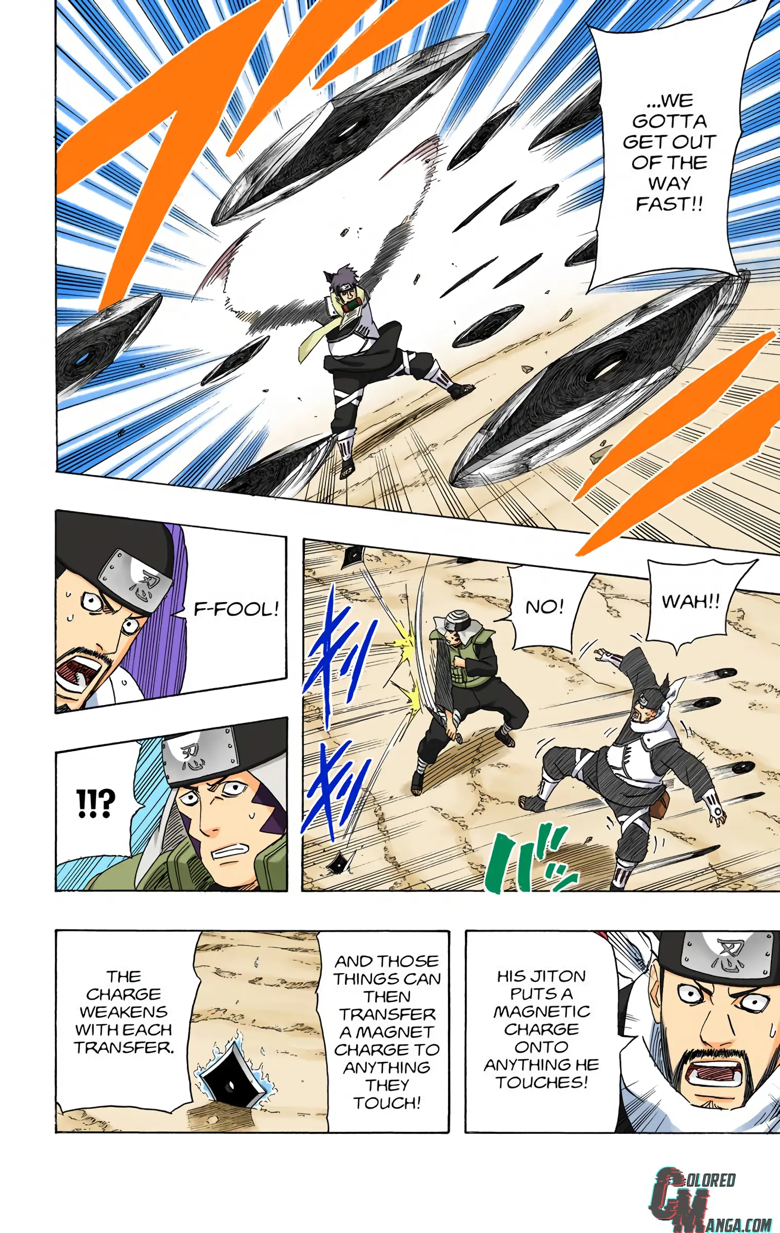 Naruto Colored Manga Online, chapter 546, page 2