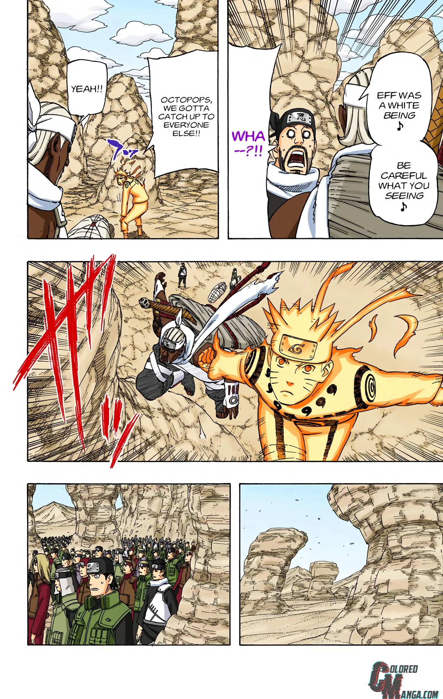 Naruto Colored Manga Online, chapter 546, page 6