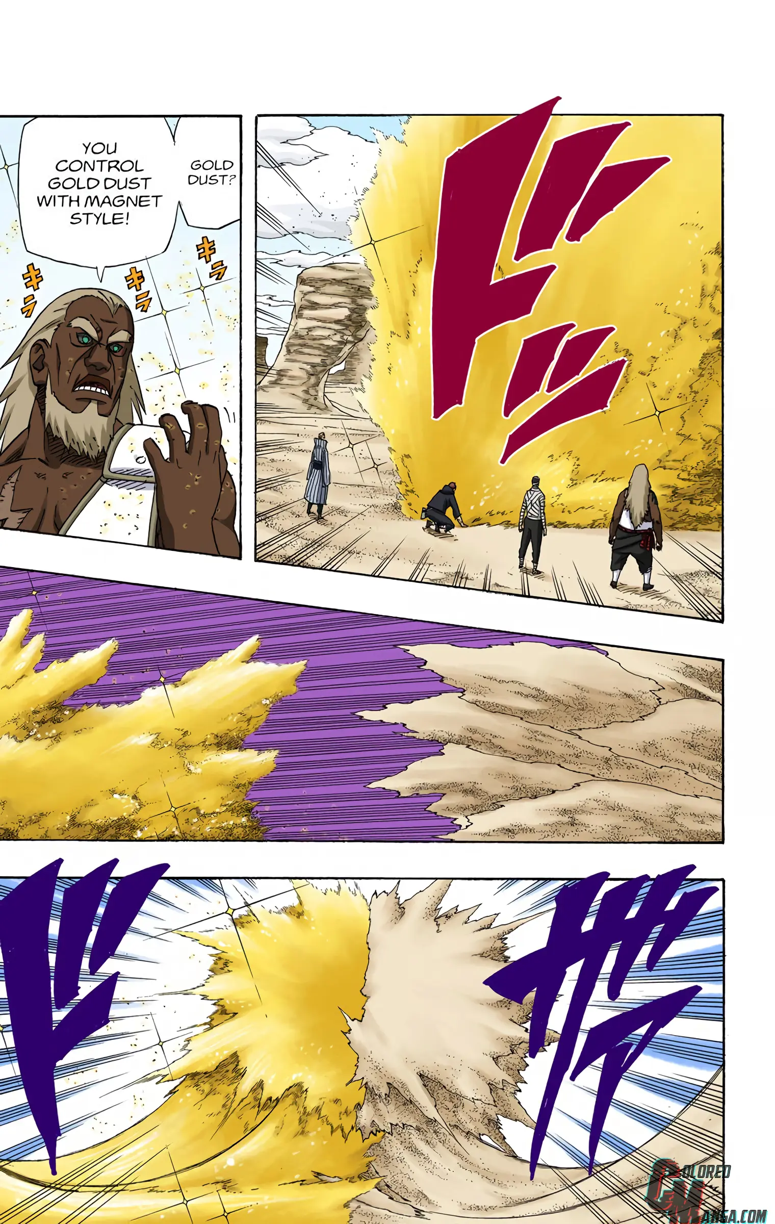 Naruto Colored Manga Online, chapter 546, page 10