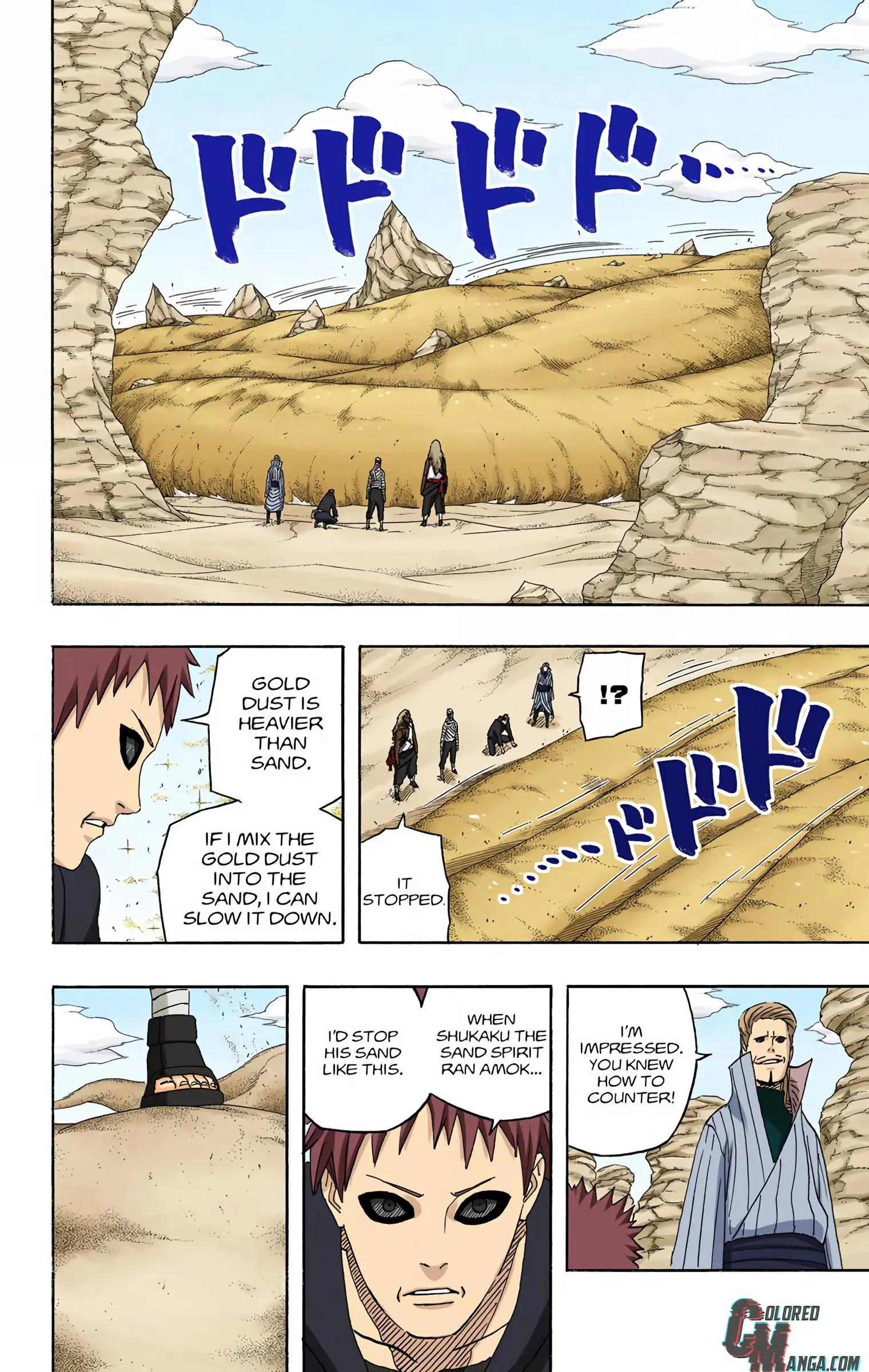 Naruto Colored Manga Online, chapter 546, page 11