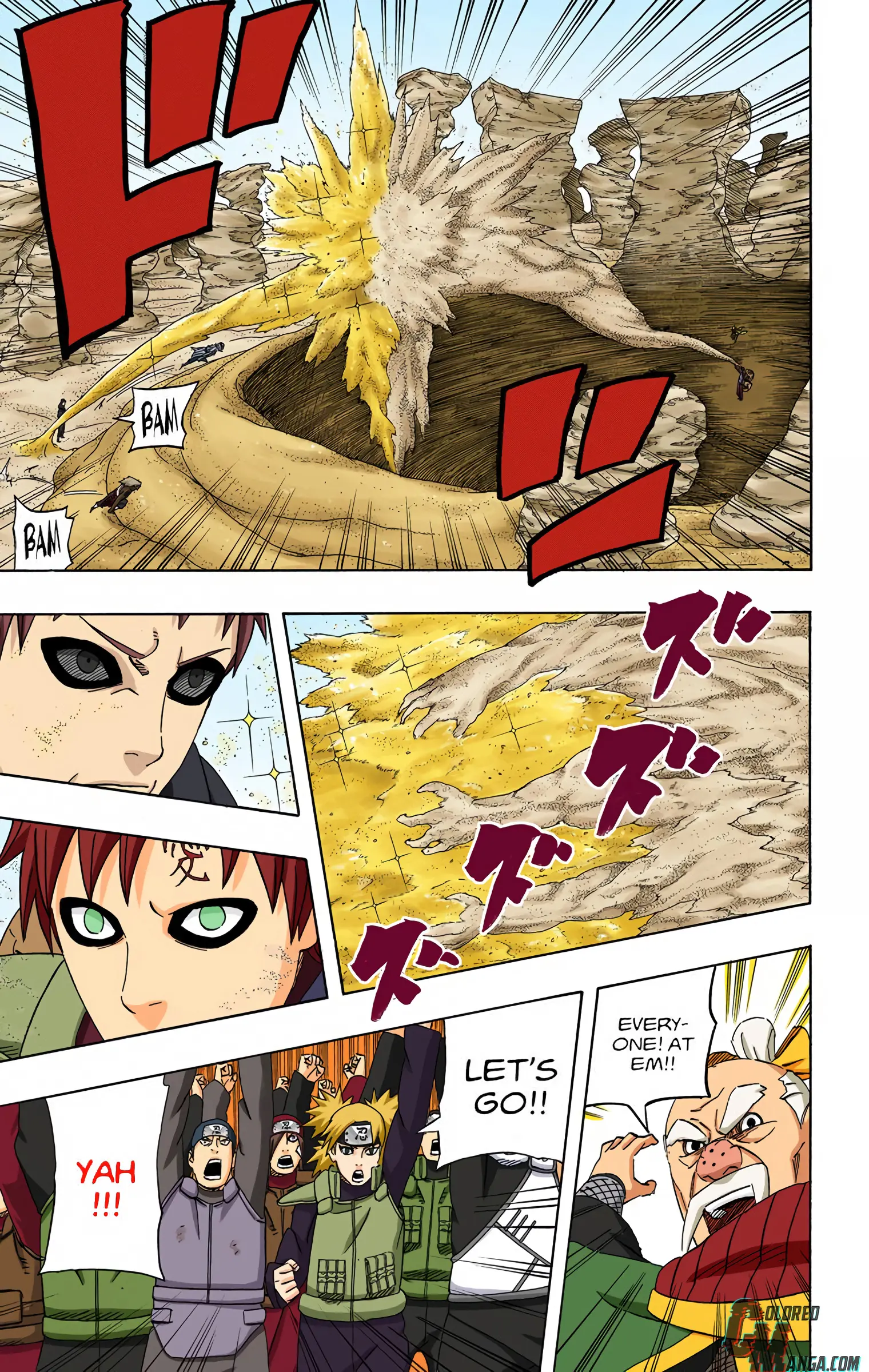 Naruto Colored Manga Online, chapter 547, page 10