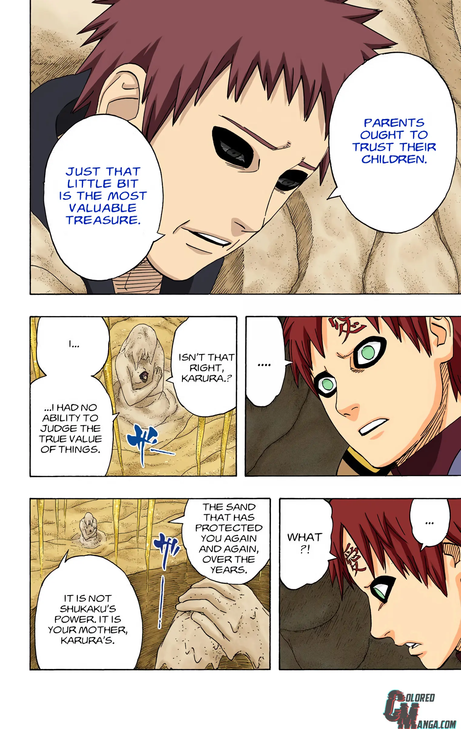 Naruto Colored Manga Online, chapter 547, page 15