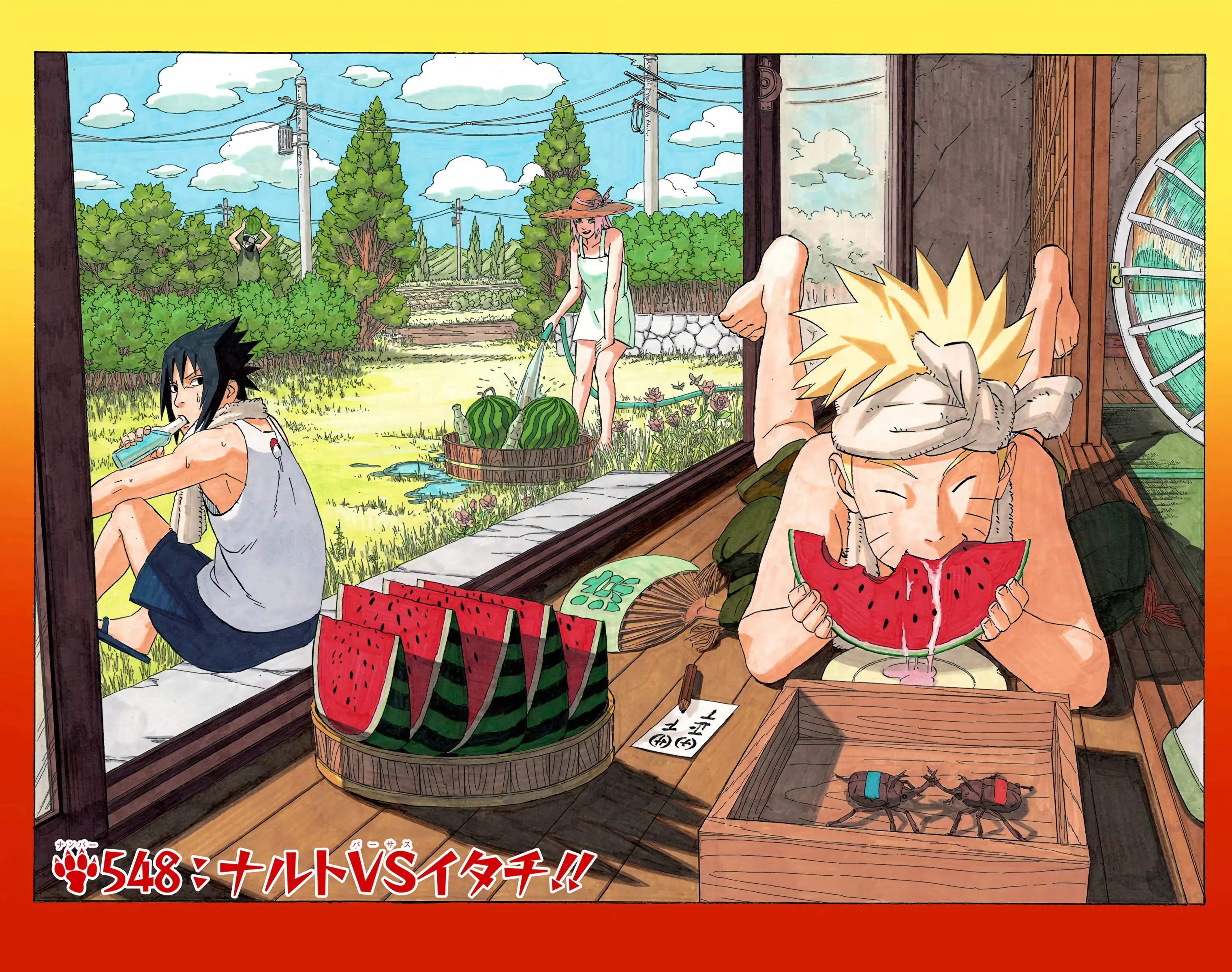 Naruto Colored Manga Online, chapter 548, page 2