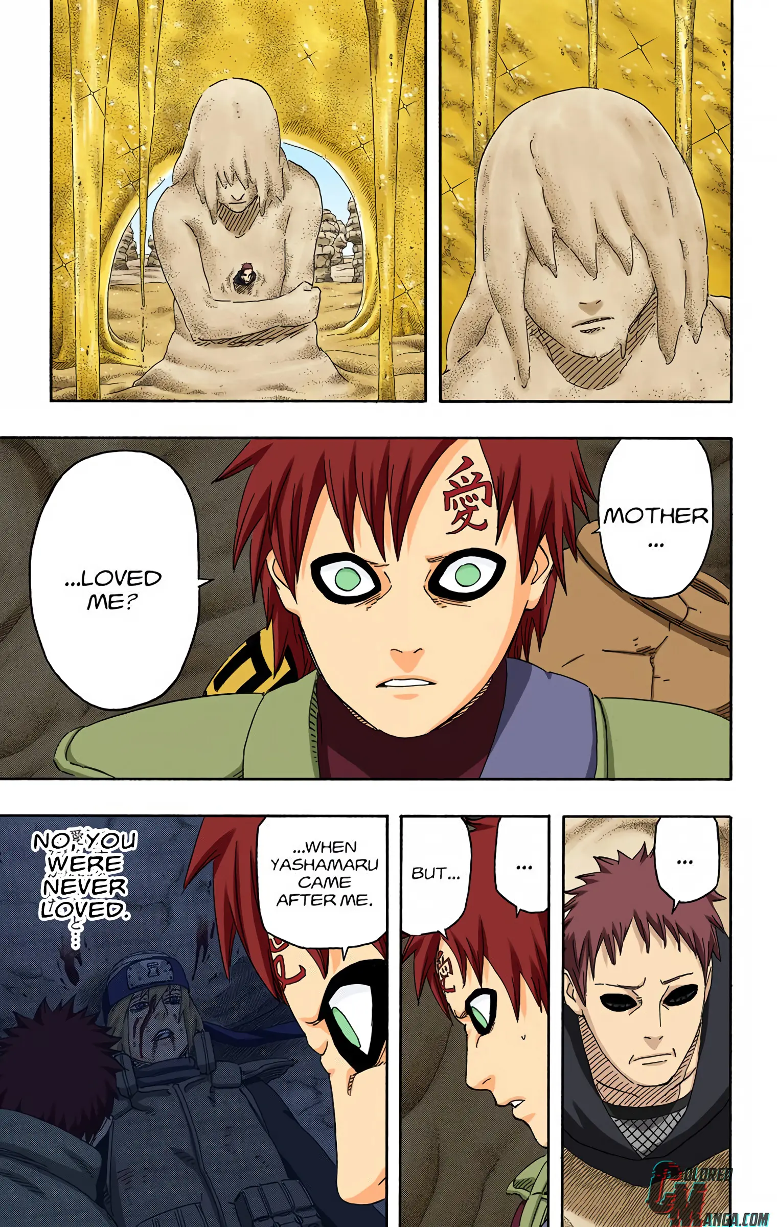 Naruto Colored Manga Online, chapter 548, page 4