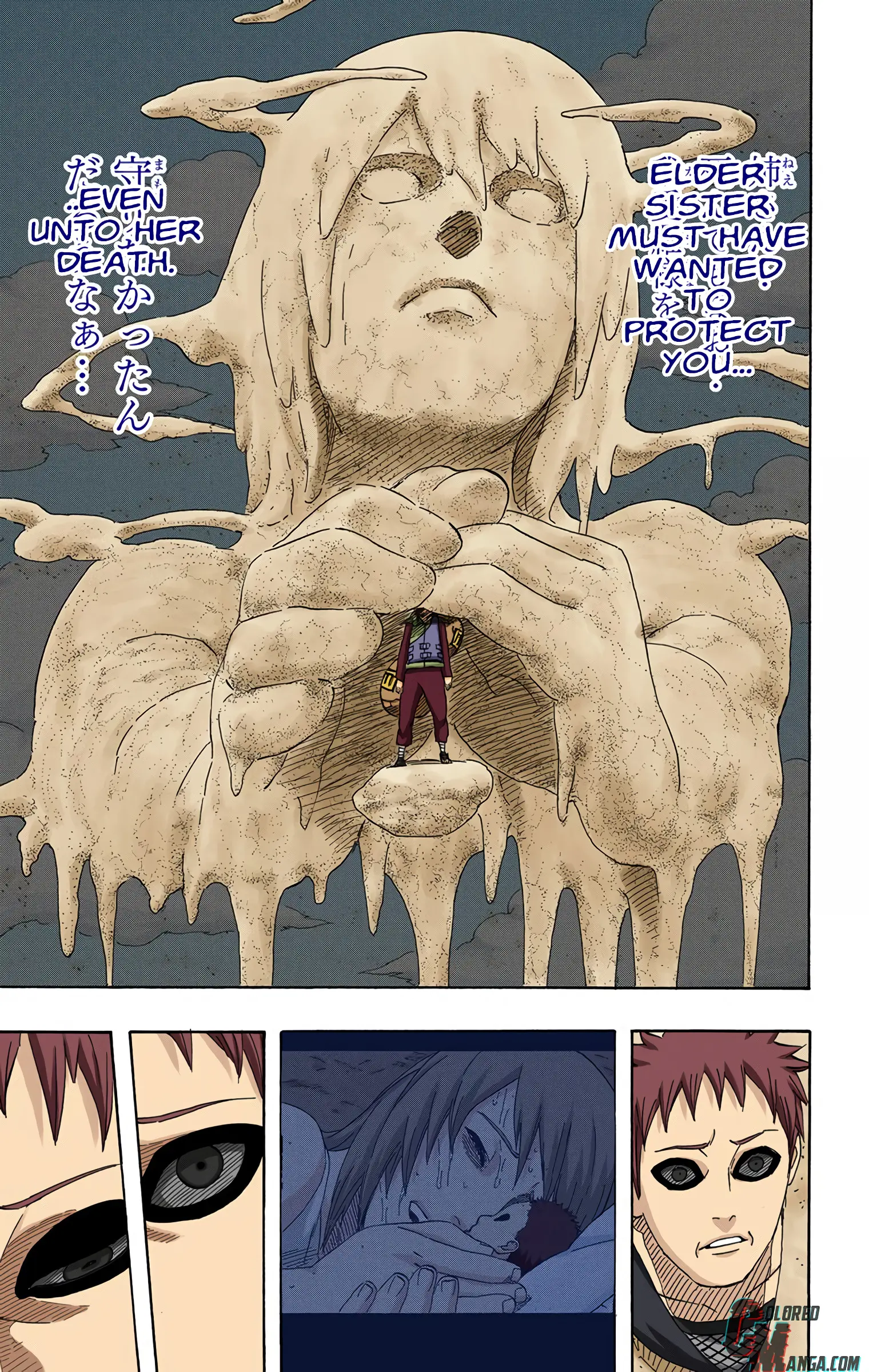 Naruto Colored Manga Online, chapter 548, page 10