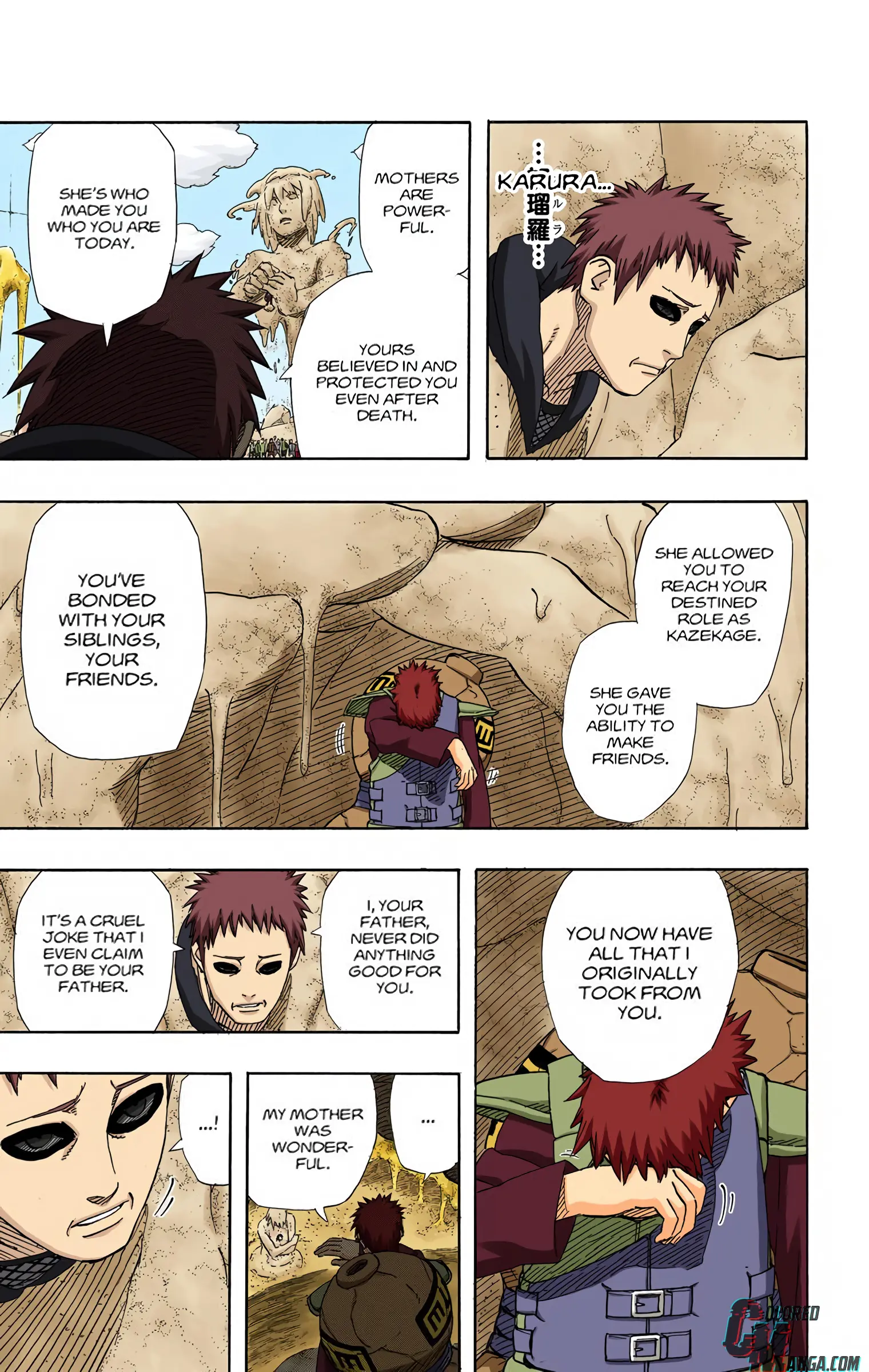 Naruto Colored Manga Online, chapter 548, page 12