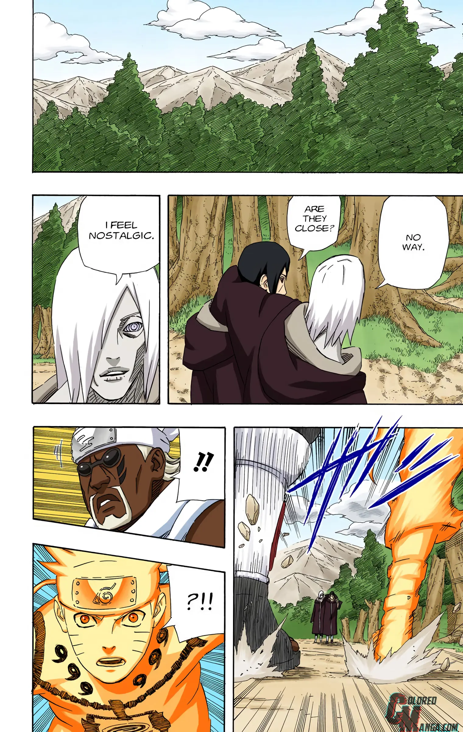 Naruto Colored Manga Online, chapter 548, page 19